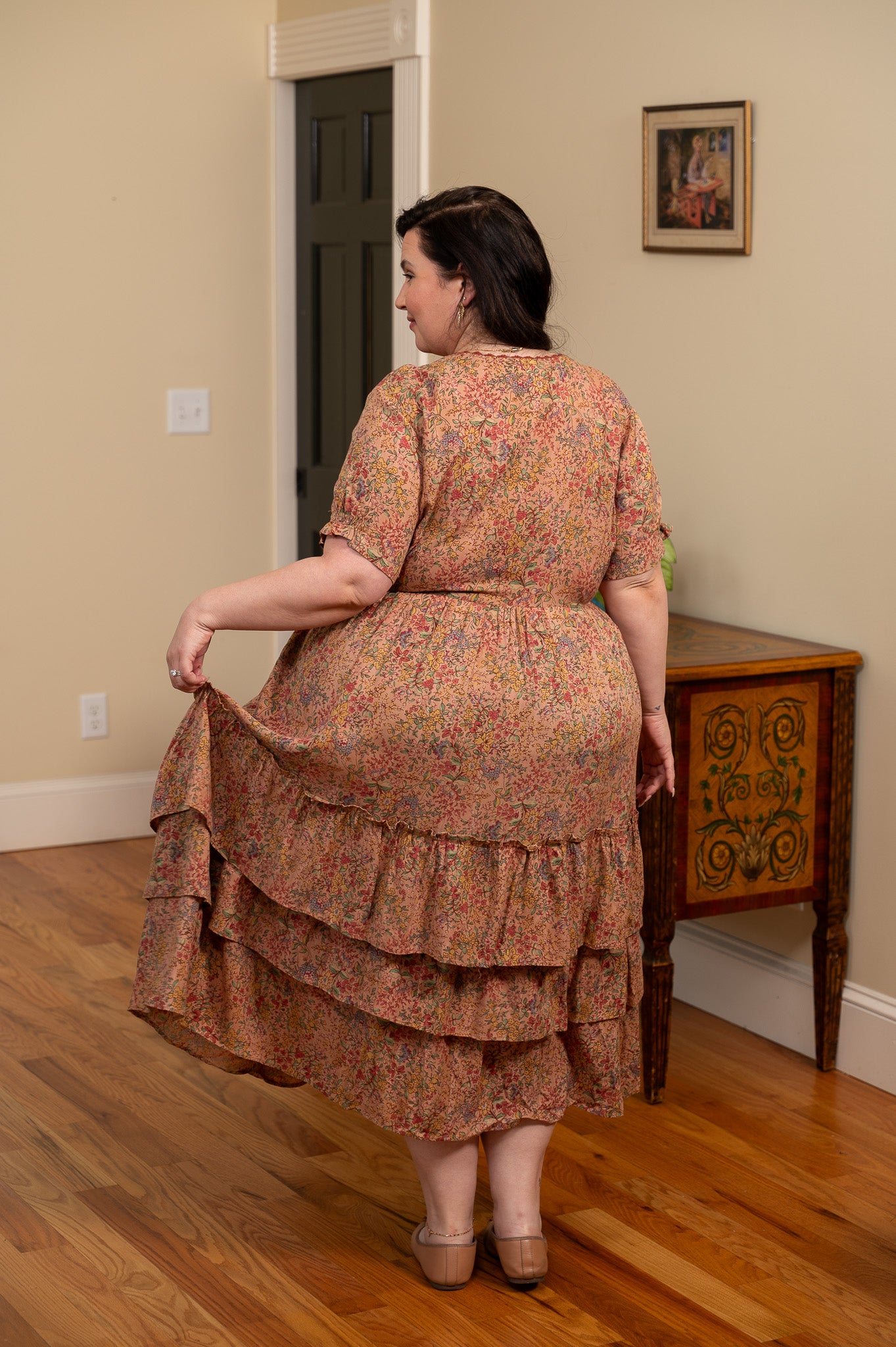 The Allison Fancy Flounce Dress