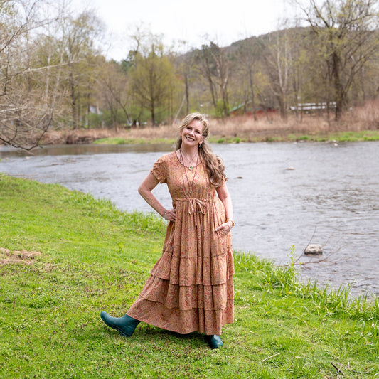 The Allison Fancy Flounce Dress