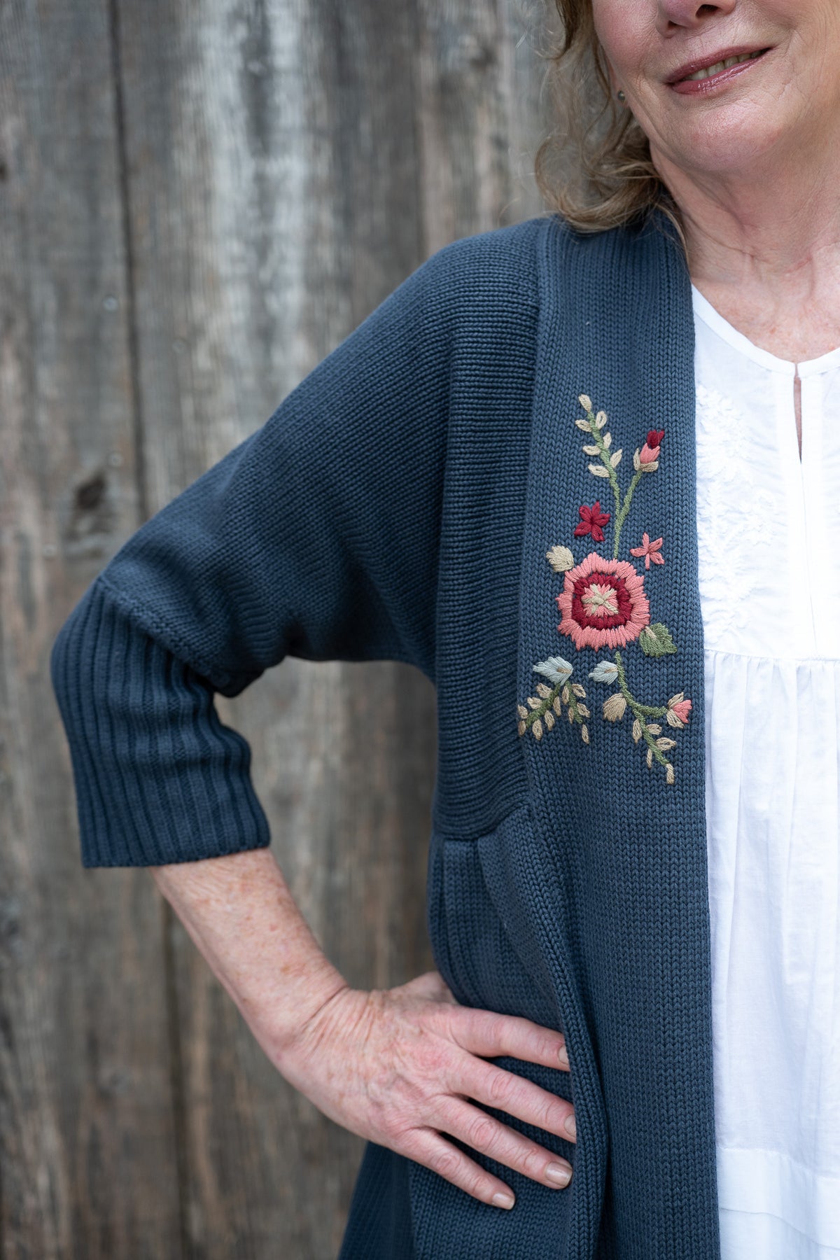 Angeline Sweater in Charcoal