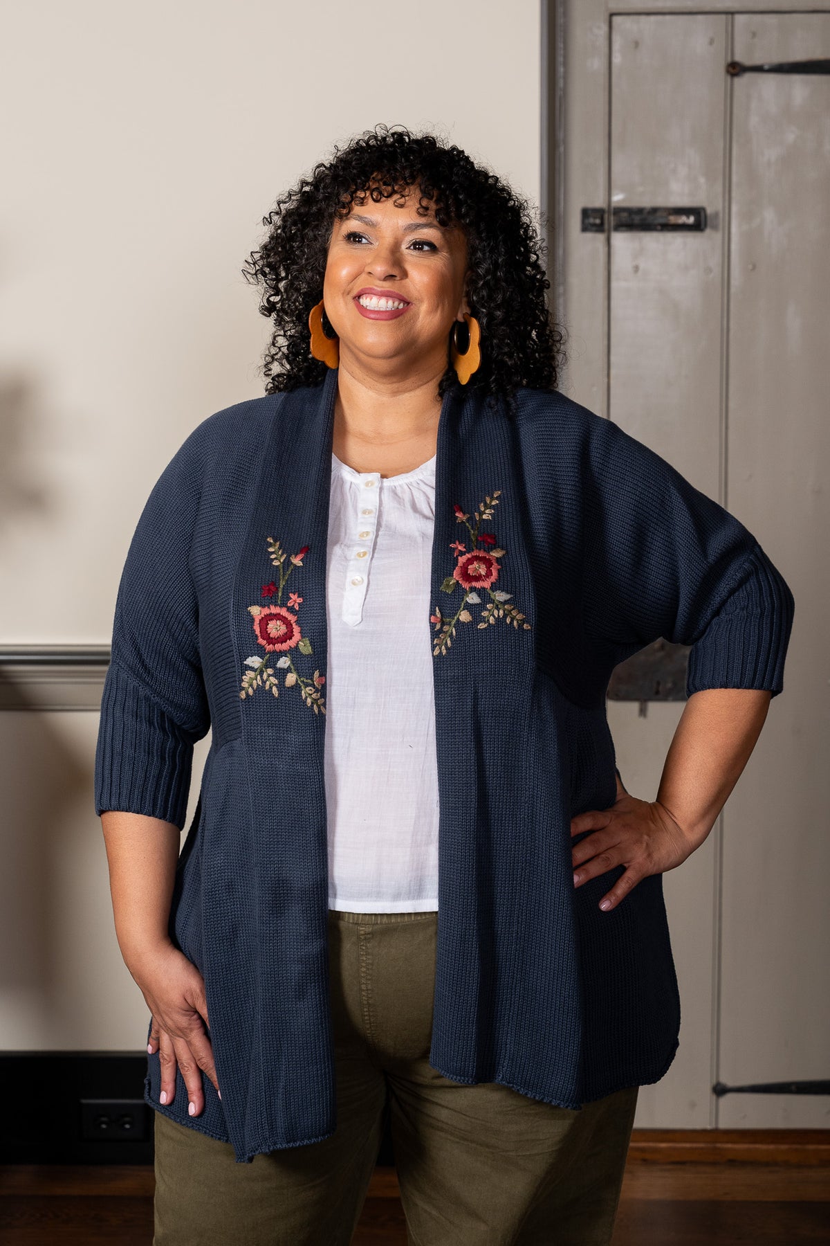 Angeline Sweater in Charcoal