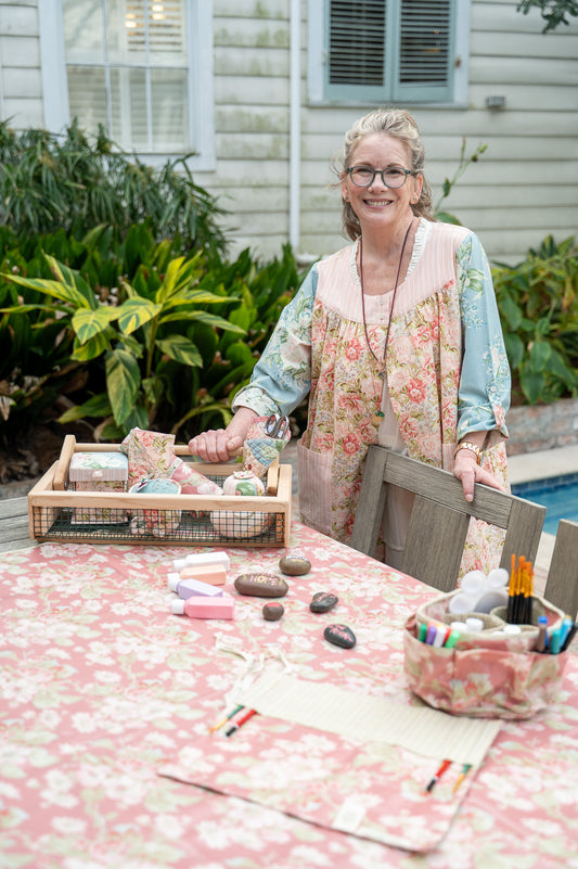 Apple Blossom Oil Cloth