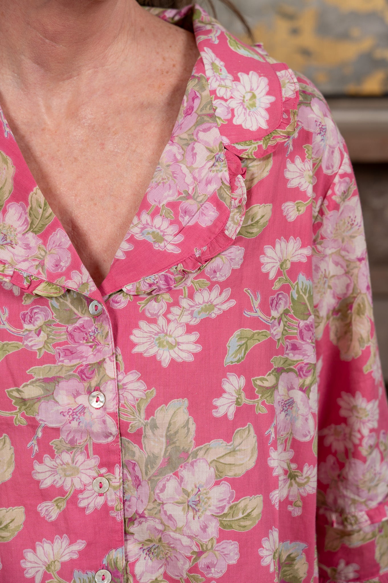 Apple Blossom PJ Set in Pink