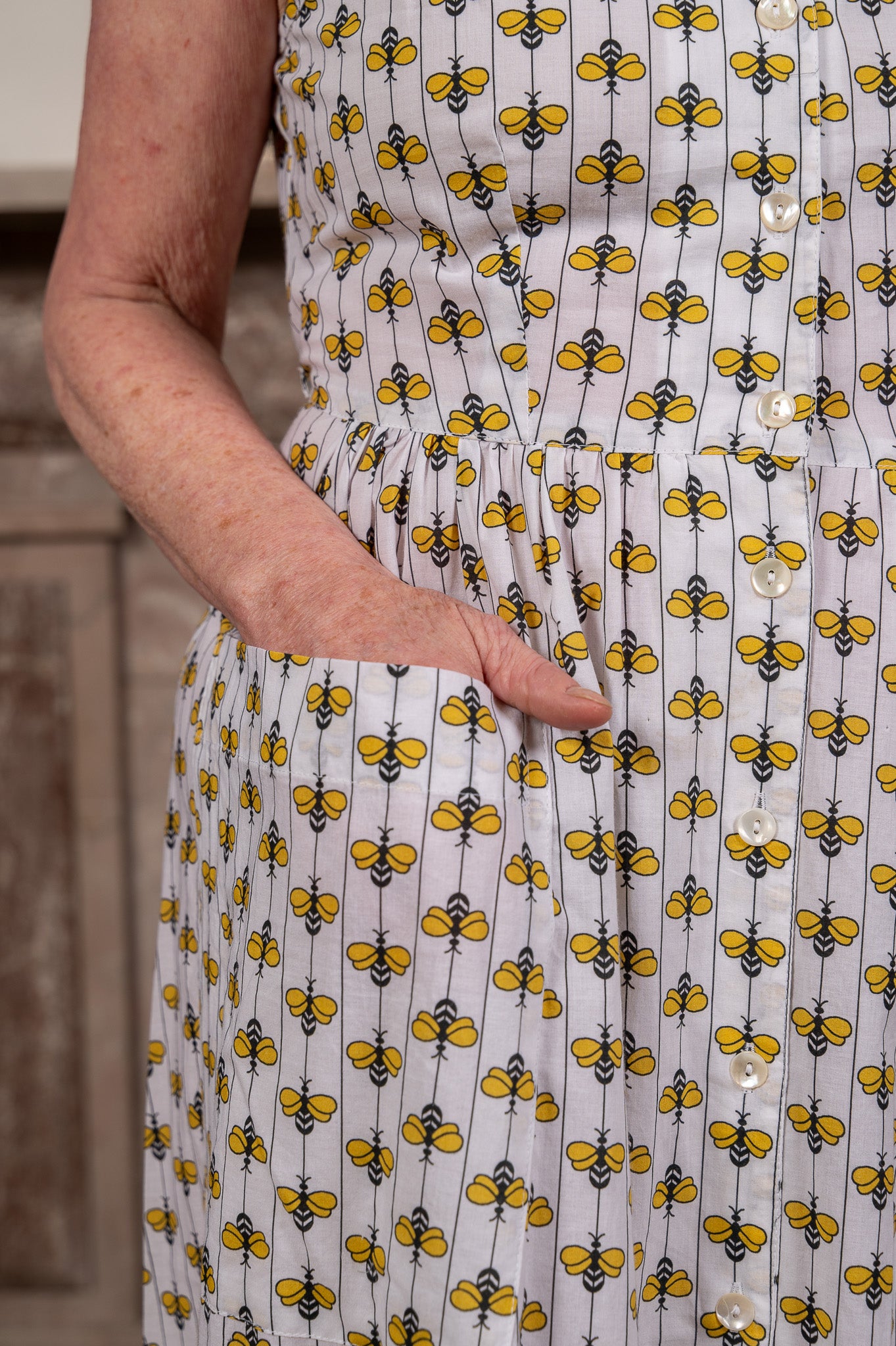 Honey Bee Porch Dress
