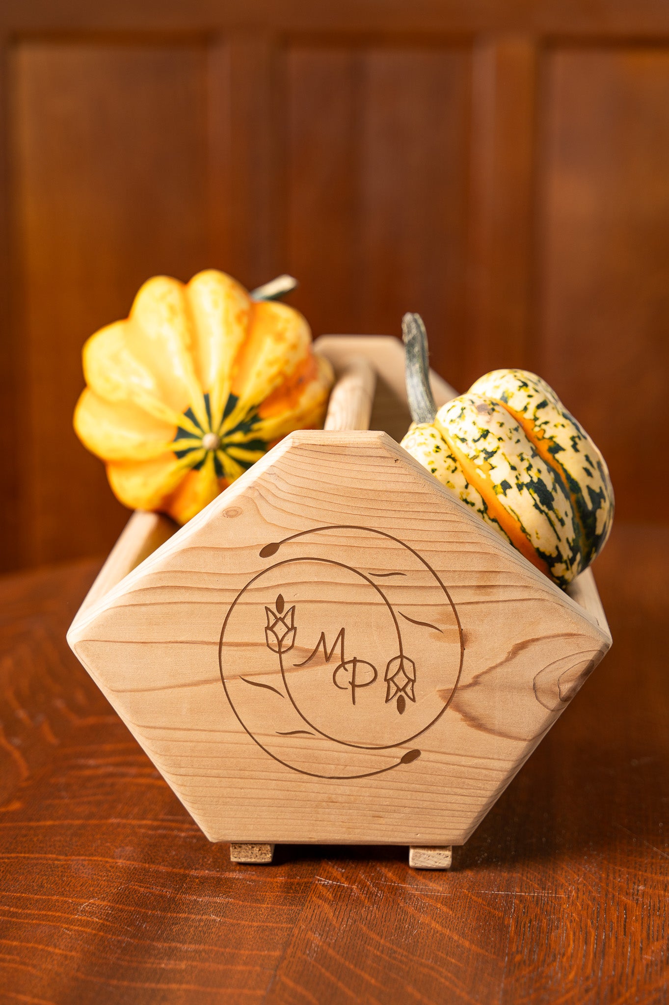 On the Prairie Garden Basket
