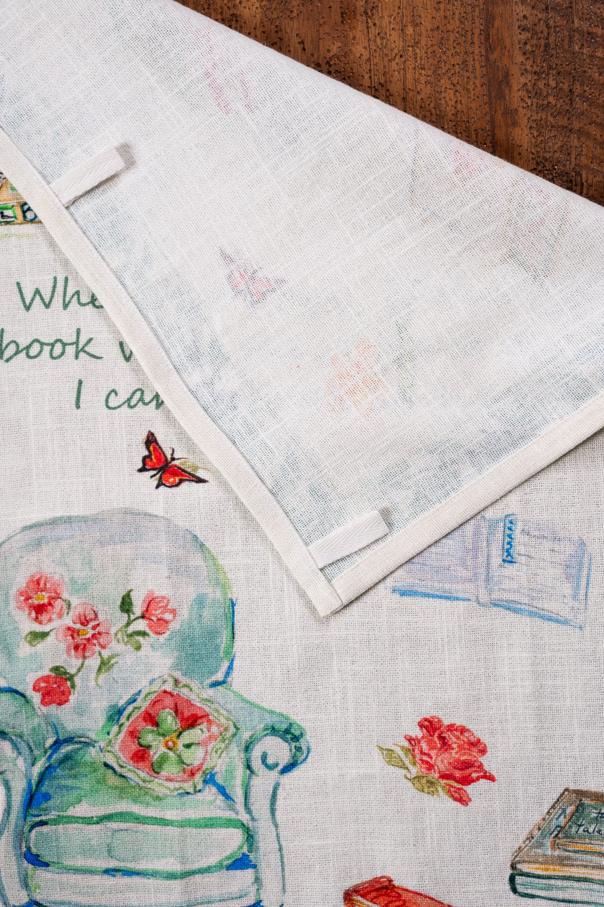 Book Lover's Tea Towel