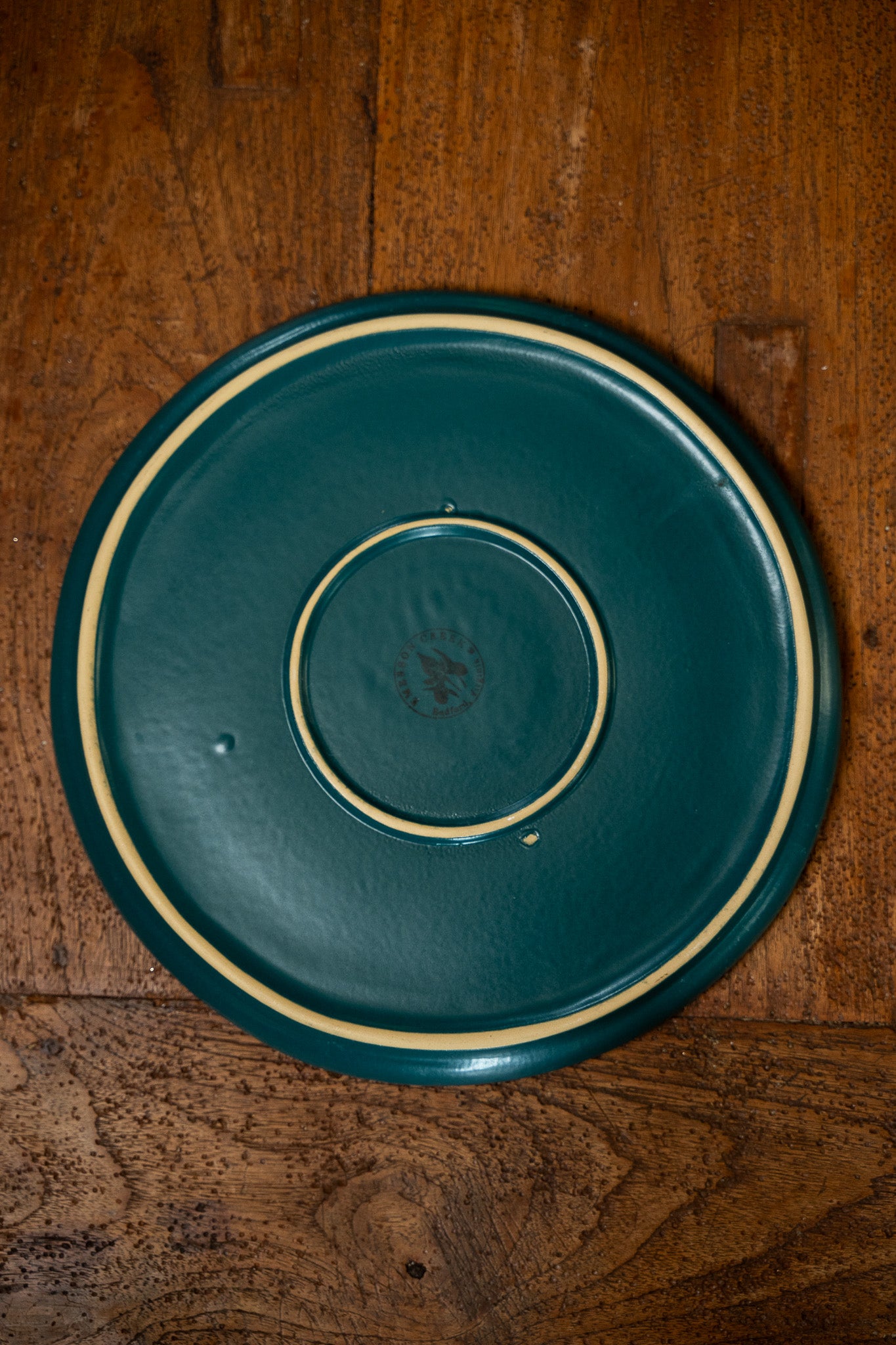 The Brookline Dinner Plate in Baltic Blue