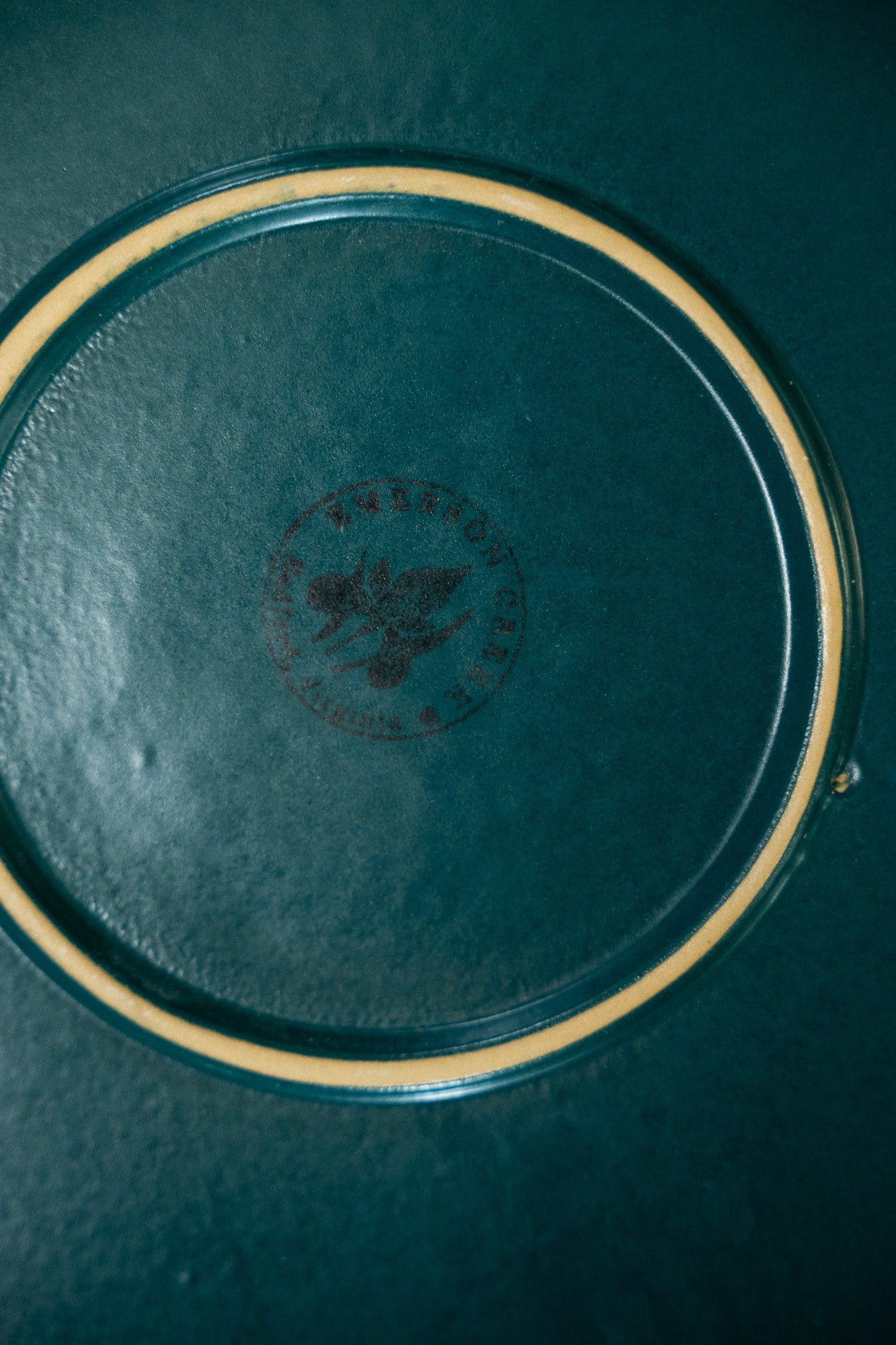 The Brookline Dinner Plate in Baltic Blue
