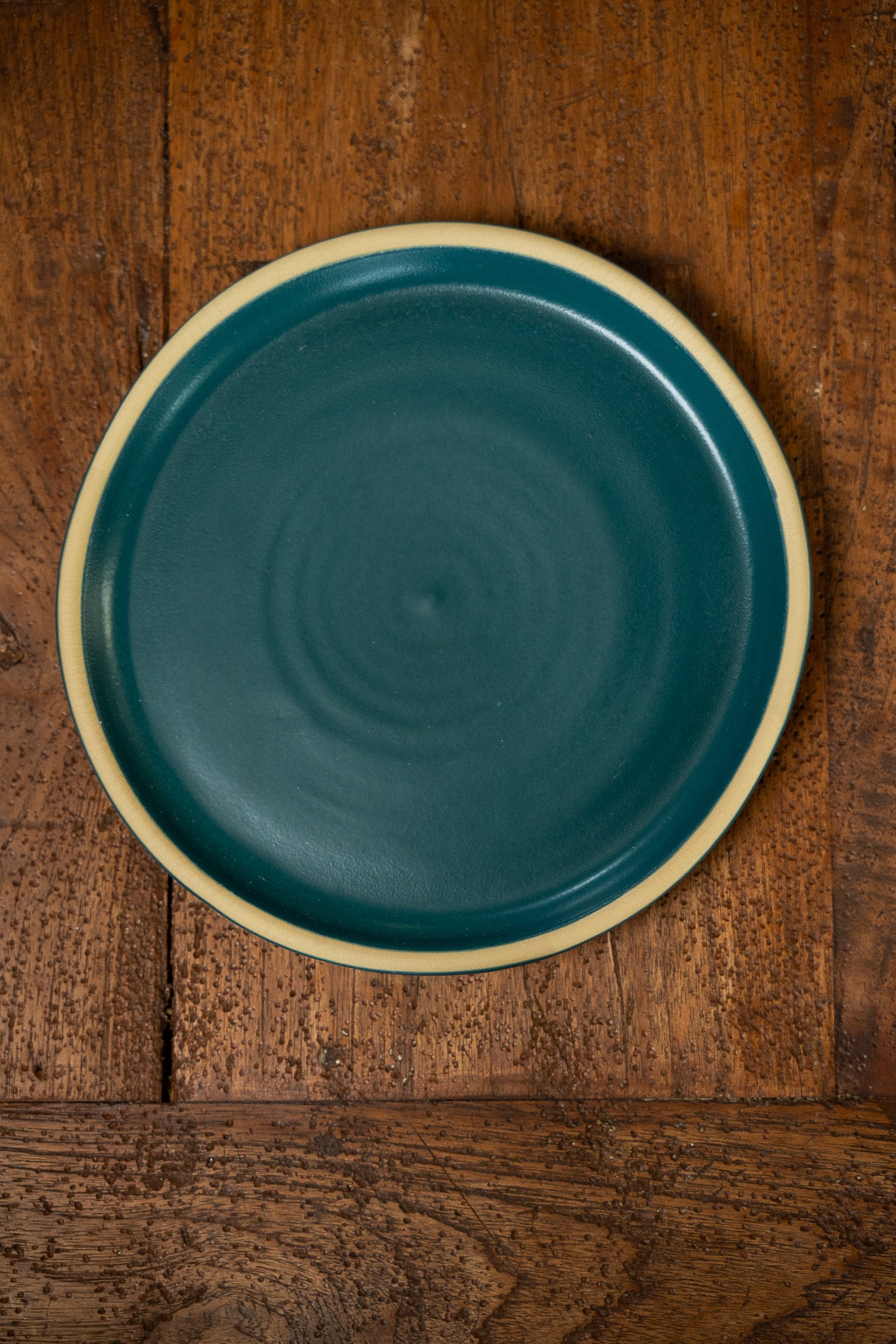 The Brookline Salad Plate in Baltic Blue