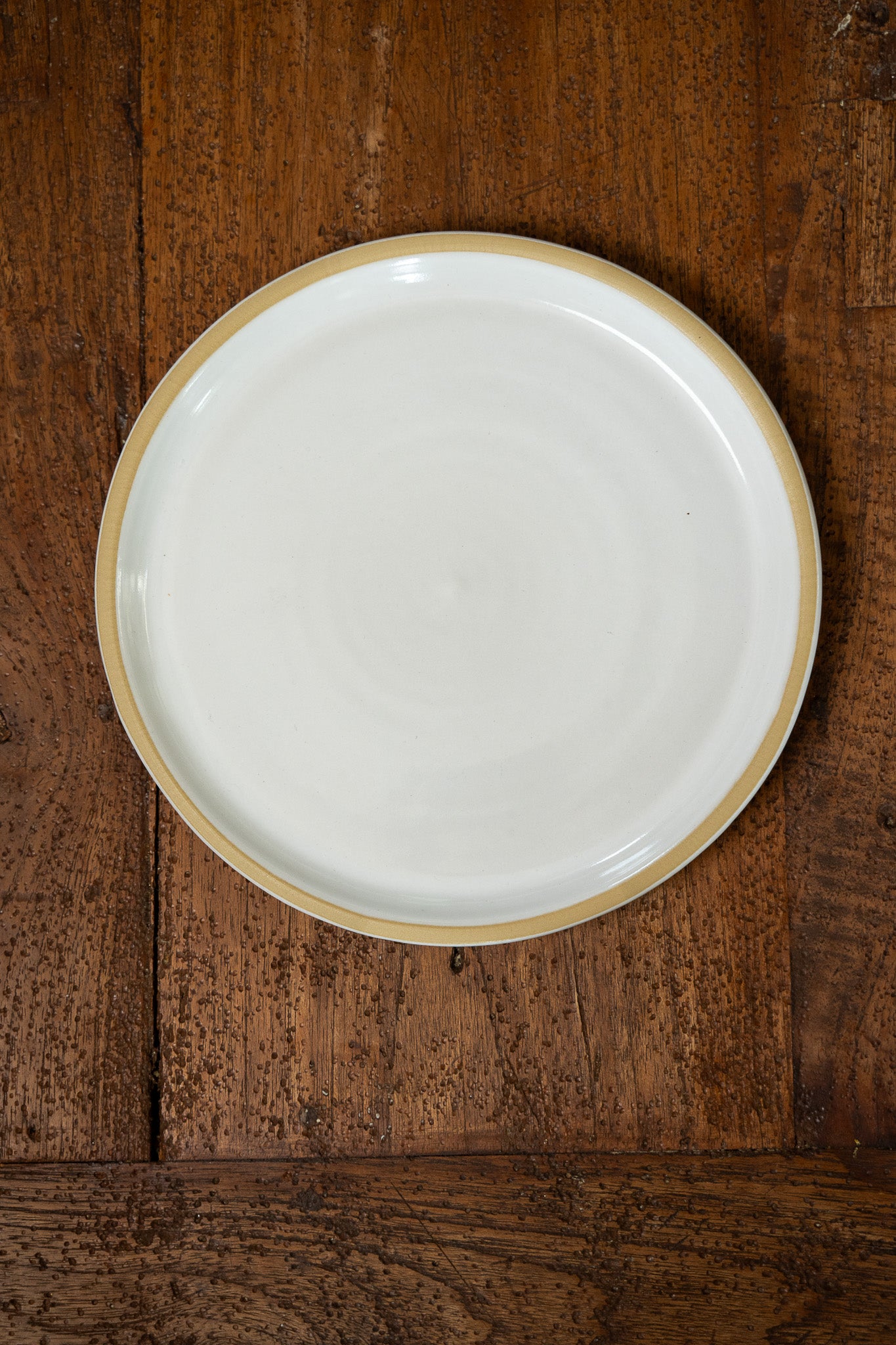The Brookline Salad Plate in Ivory