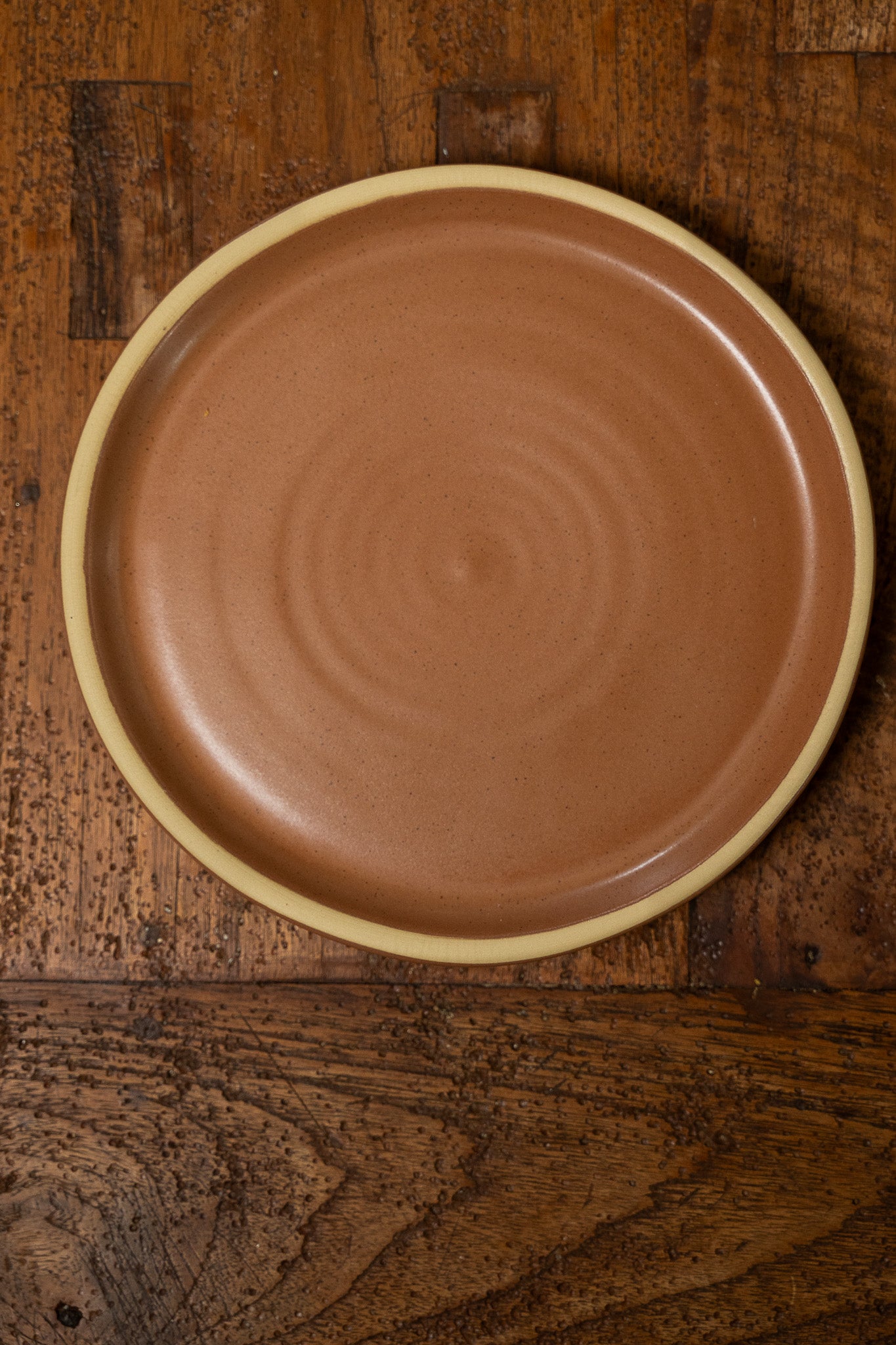 The Brookline Salad Plate in Sienna