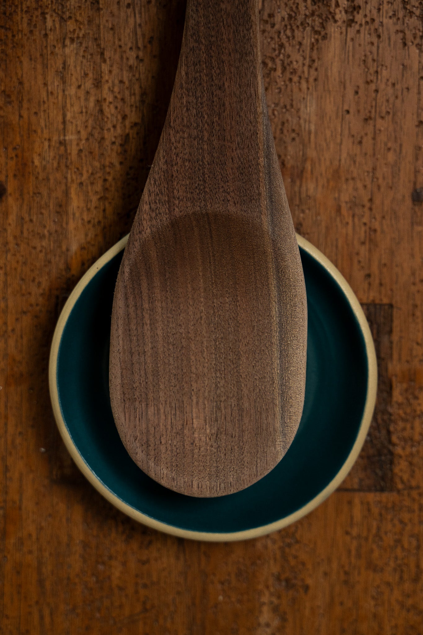 The Brookline Spoon Rest in Baltic Blue