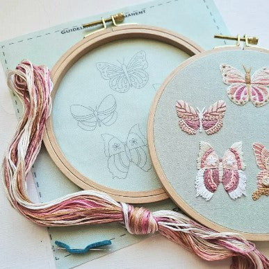 Butterfly Embroidery Kit