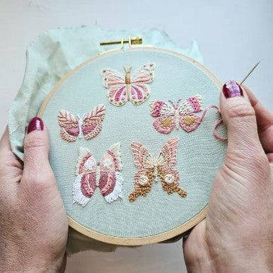 Butterfly Embroidery Kit