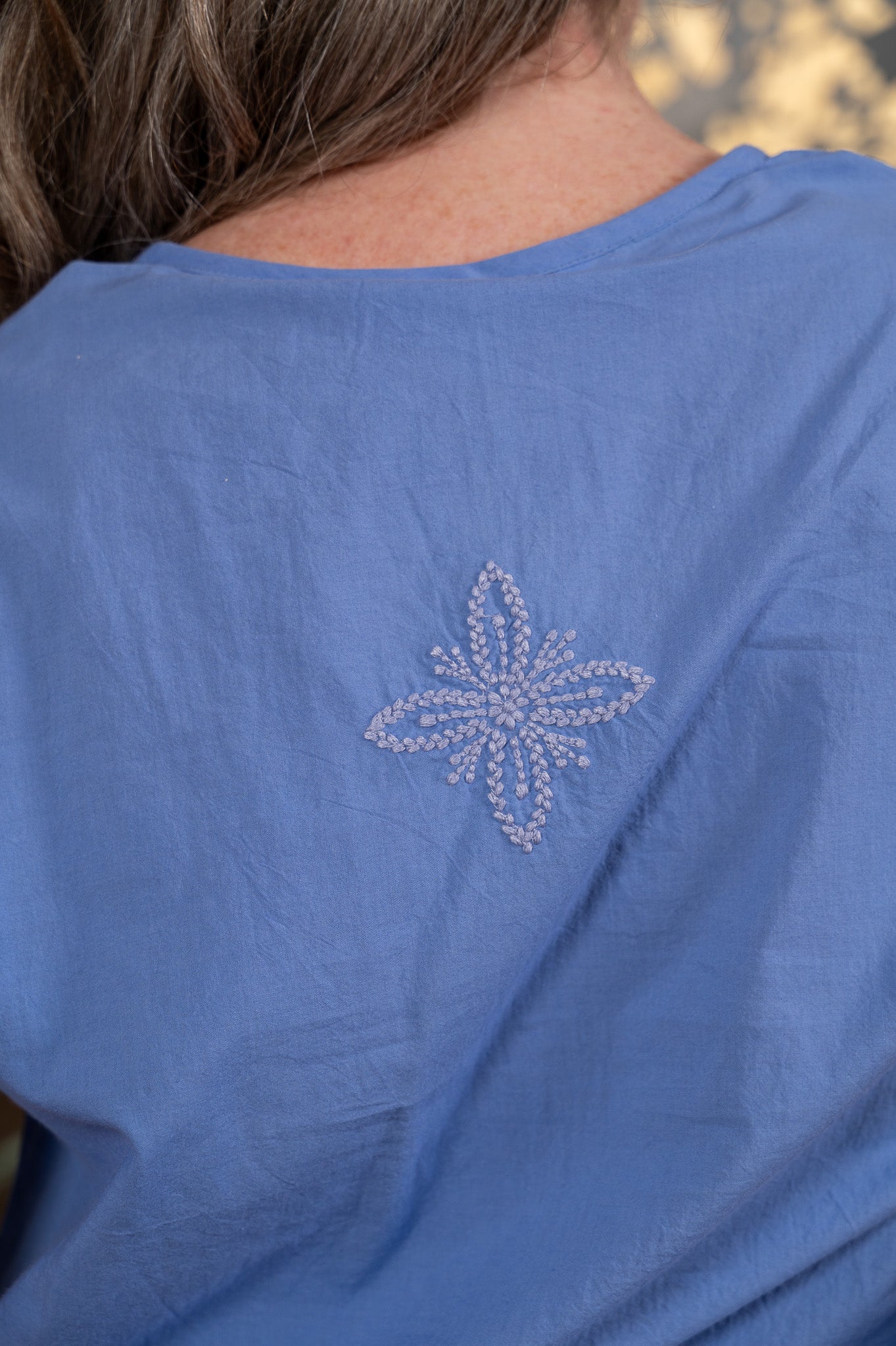 Camillia Blouse in Periwinkle