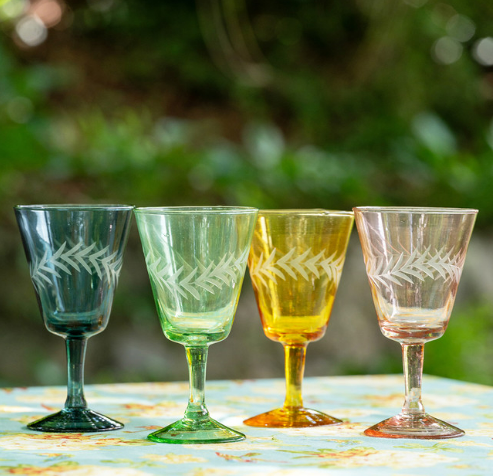 Celebration Wine Glasses, Set of 4