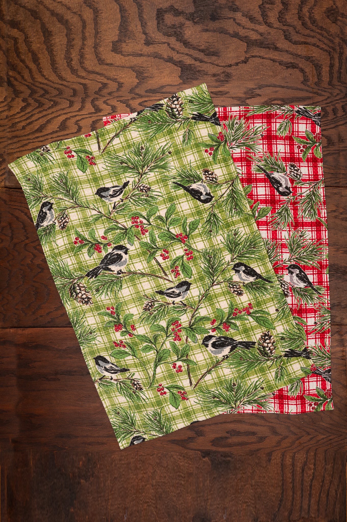 Chickadee Tea Towels, Set of 2