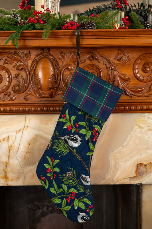 Chickadee Stocking