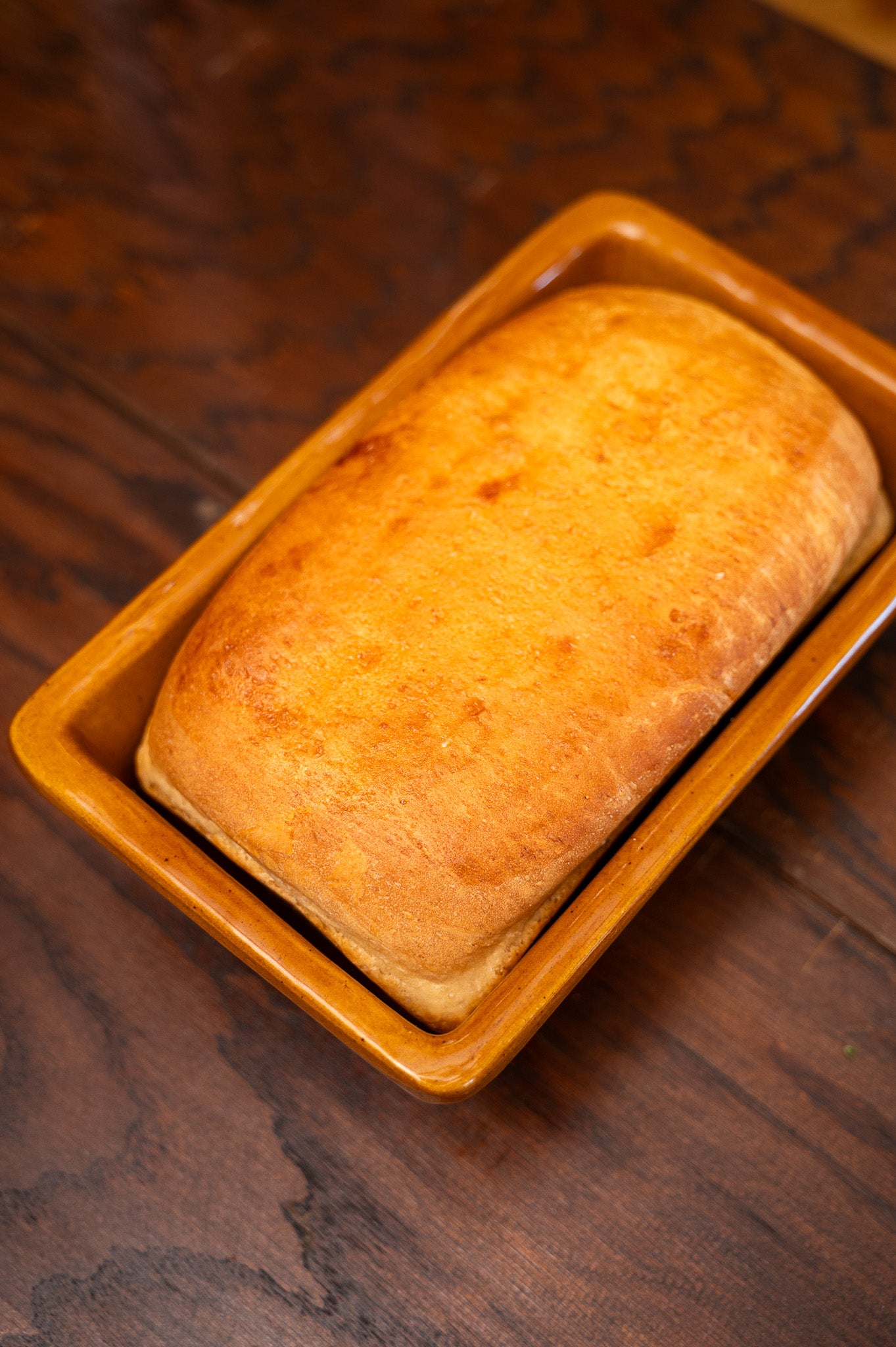Cinnamon Spice Ceramic Loaf Pan