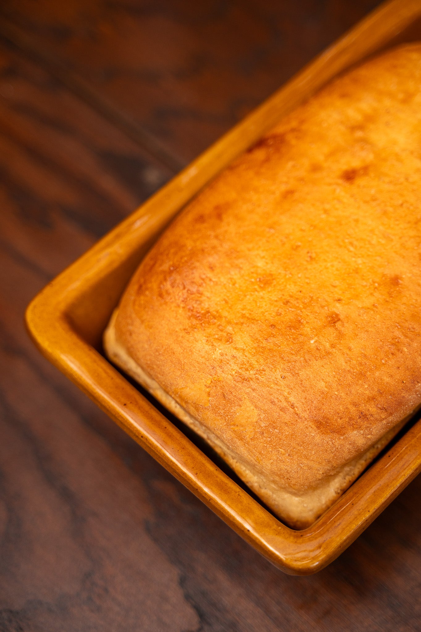 Cinnamon Spice Ceramic Loaf Pan