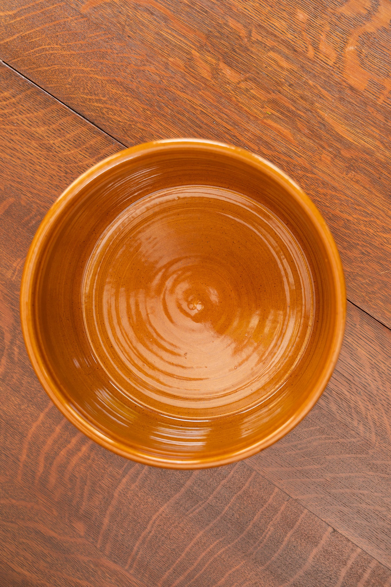 Cinnamon Ridges Serving Bowl