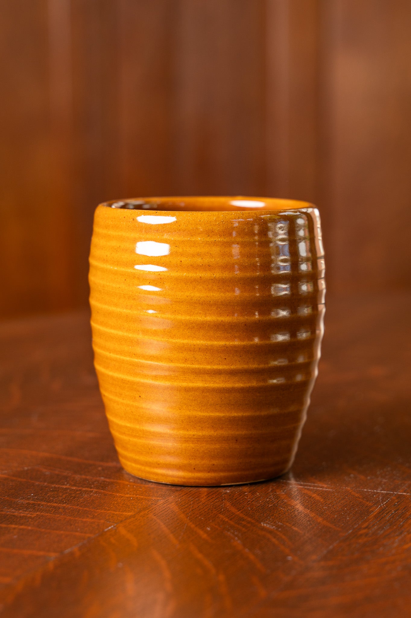 Modern Prairie Signature Impression Mug in Cinnamon Spice