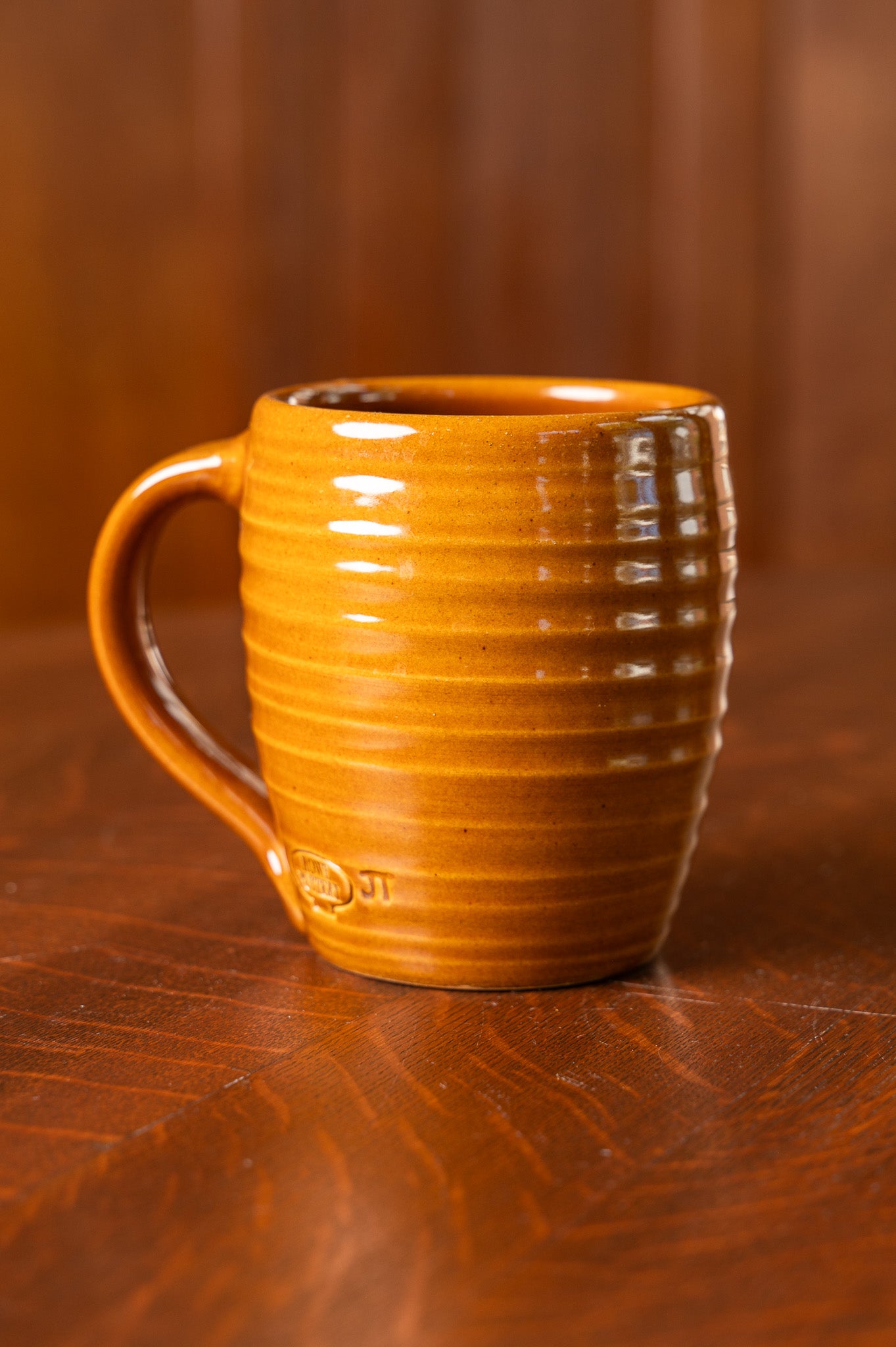 Modern Prairie Signature Impression Mug in Cinnamon Spice
