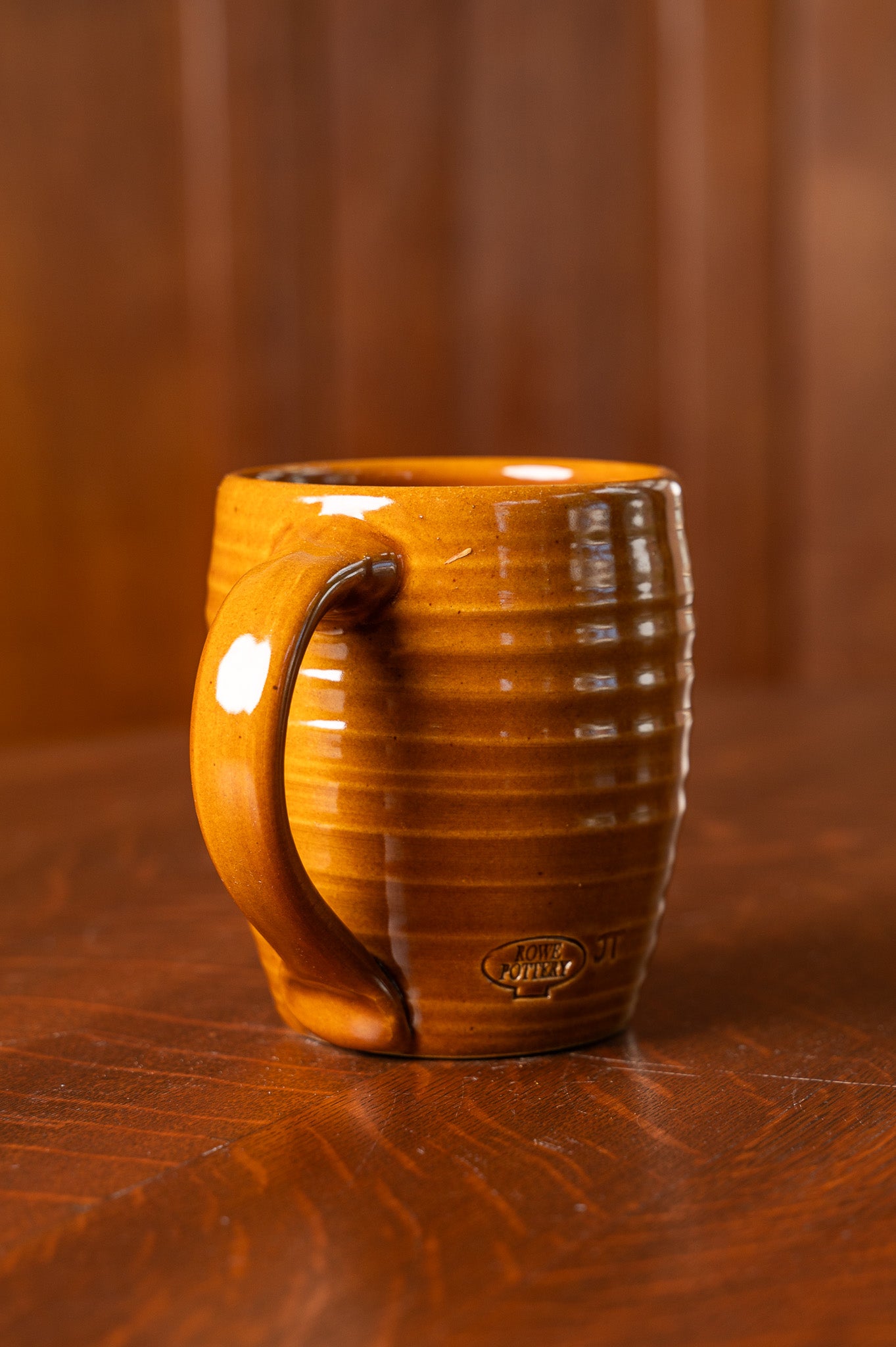 Modern Prairie Signature Impression Mug in Cinnamon Spice