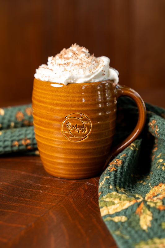Modern Prairie Signature Impression Mug in Cinnamon Spice