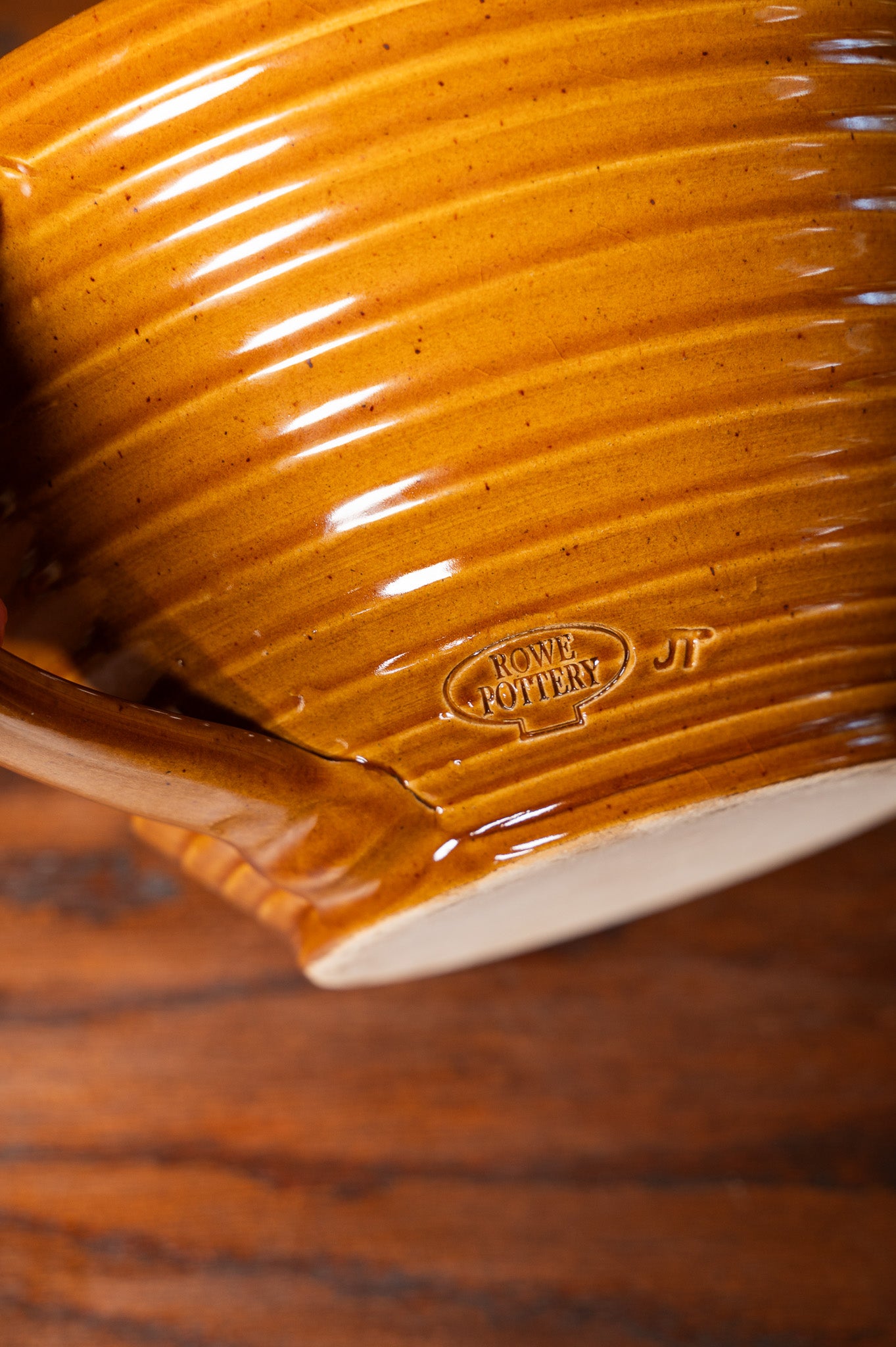 Cinnamon Glaze Ridges Batter Bowl