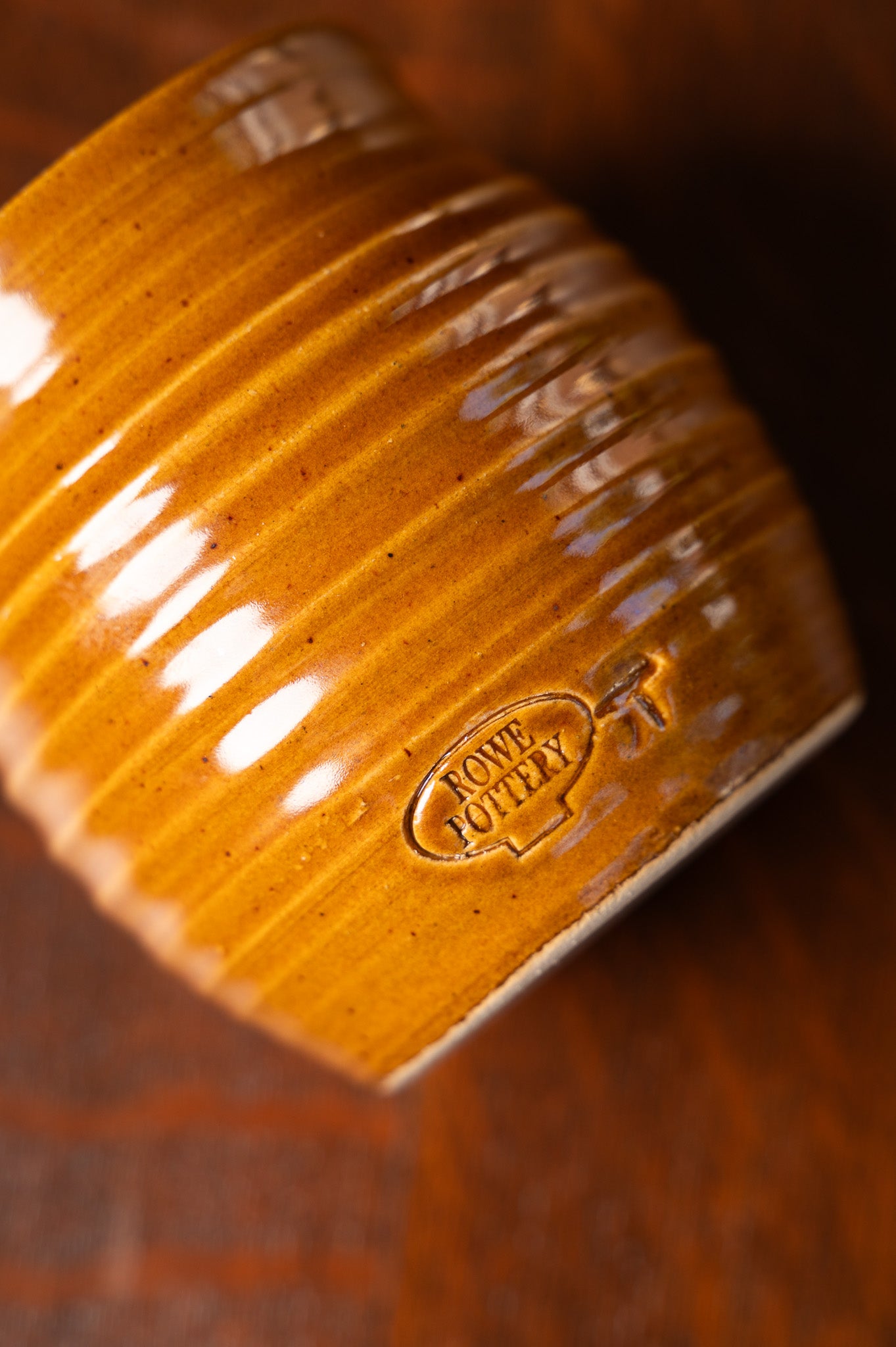 MP Stamped Candle Crock in Cinnamon - Cinnamon Vanilla Scent