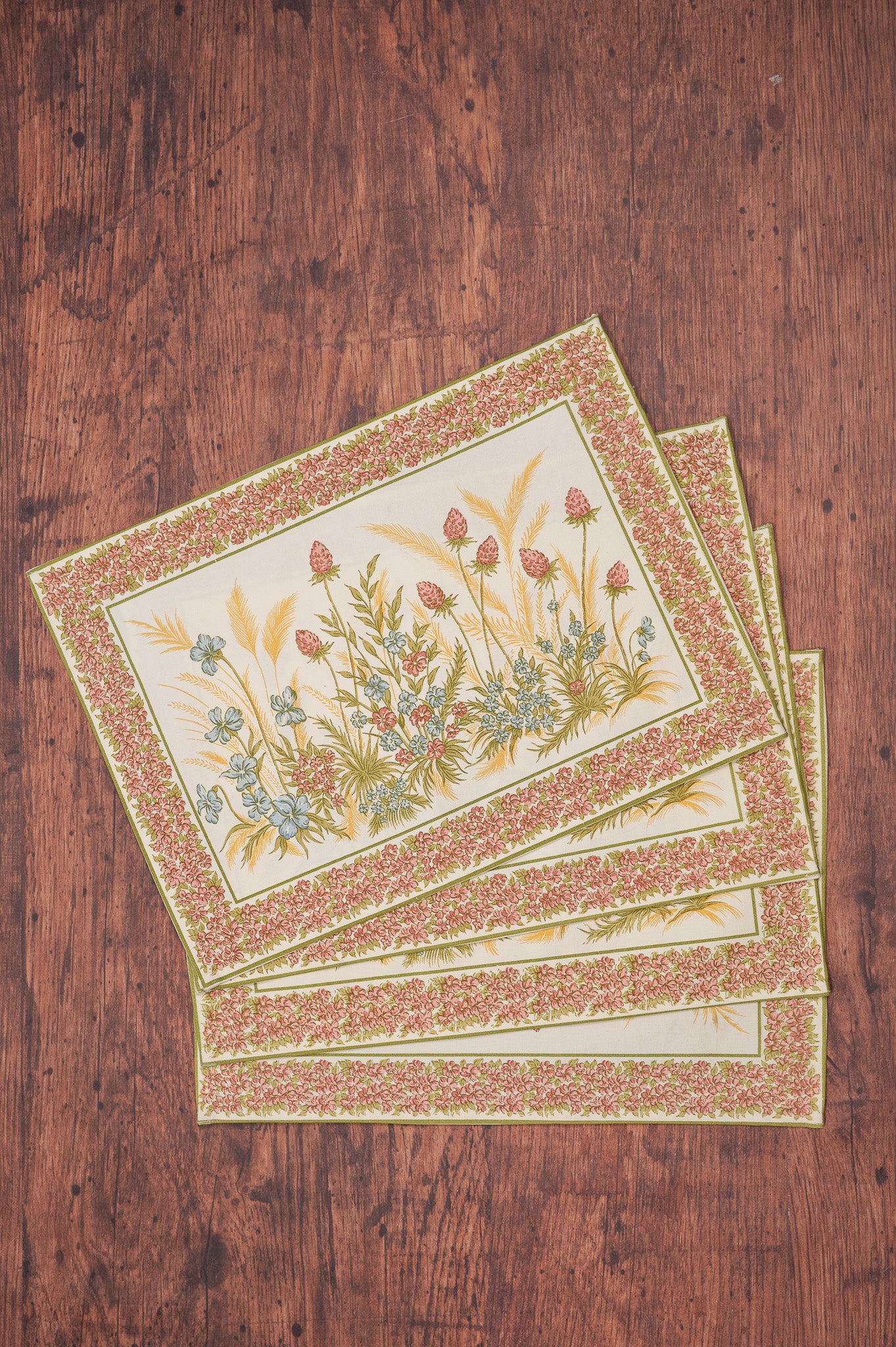 Clover Canvas Placemats, Set of 4
