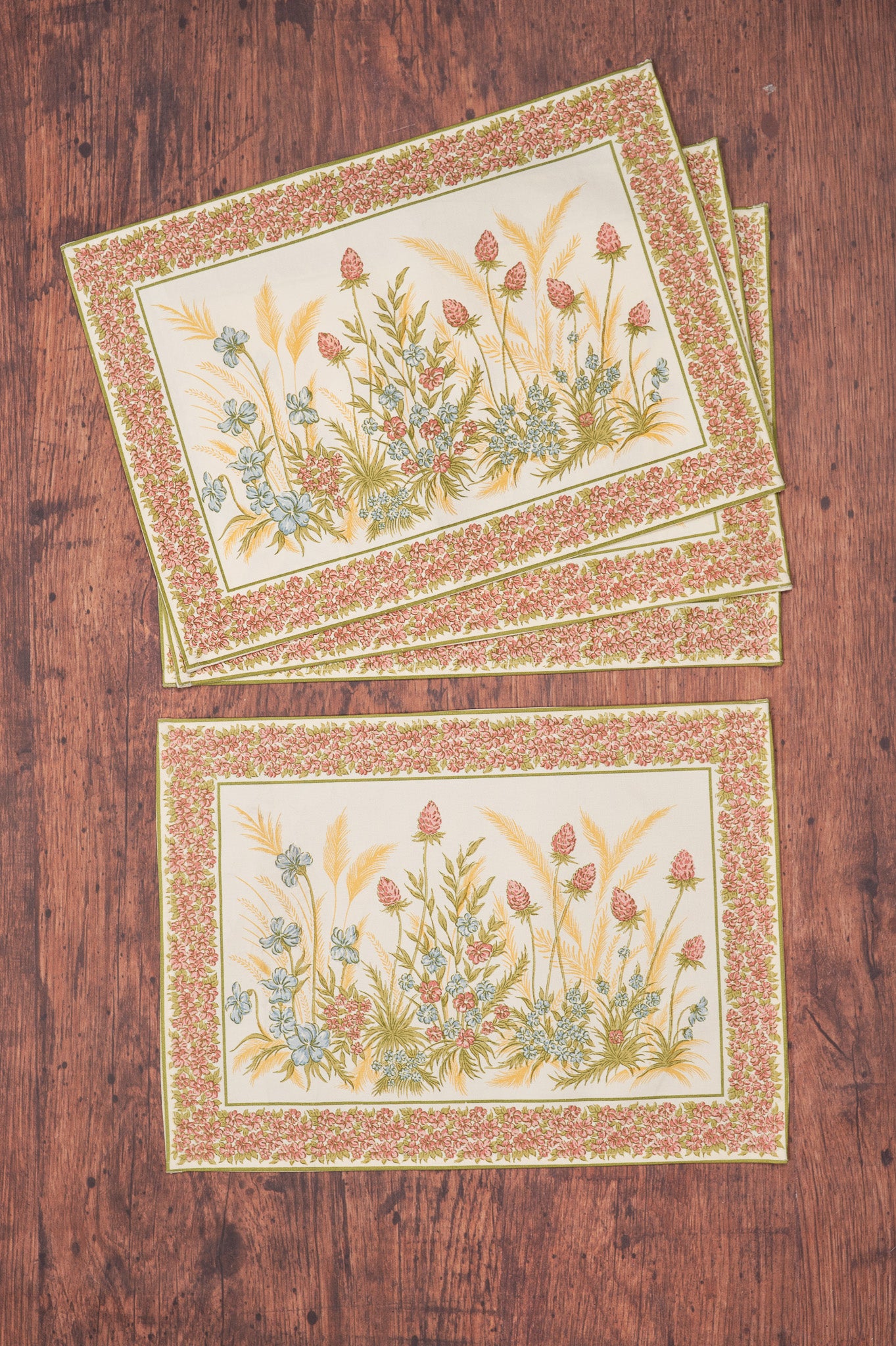 Clover Canvas Placemats, Set of 4