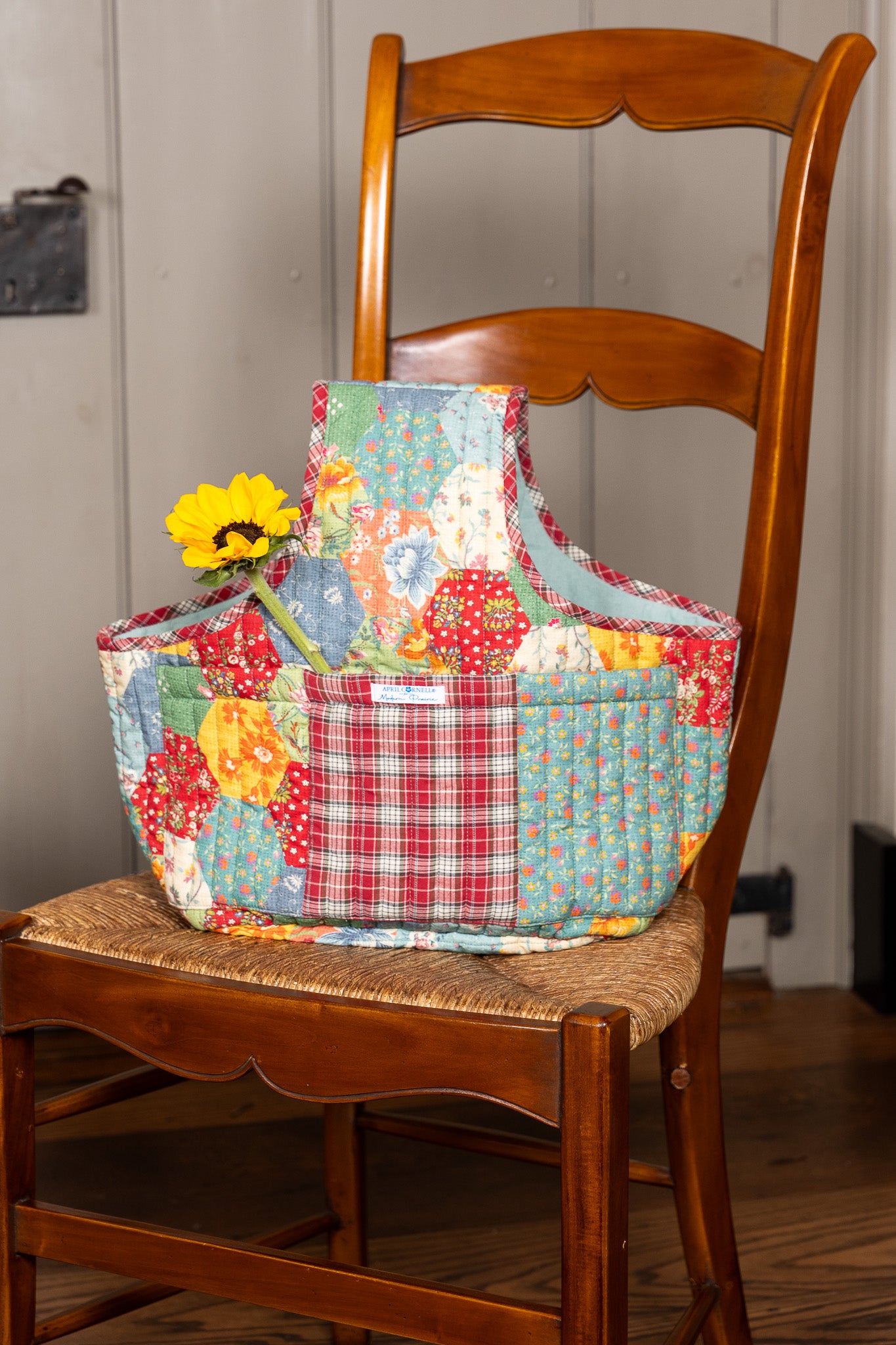 County Fair Quilted Project Bag
