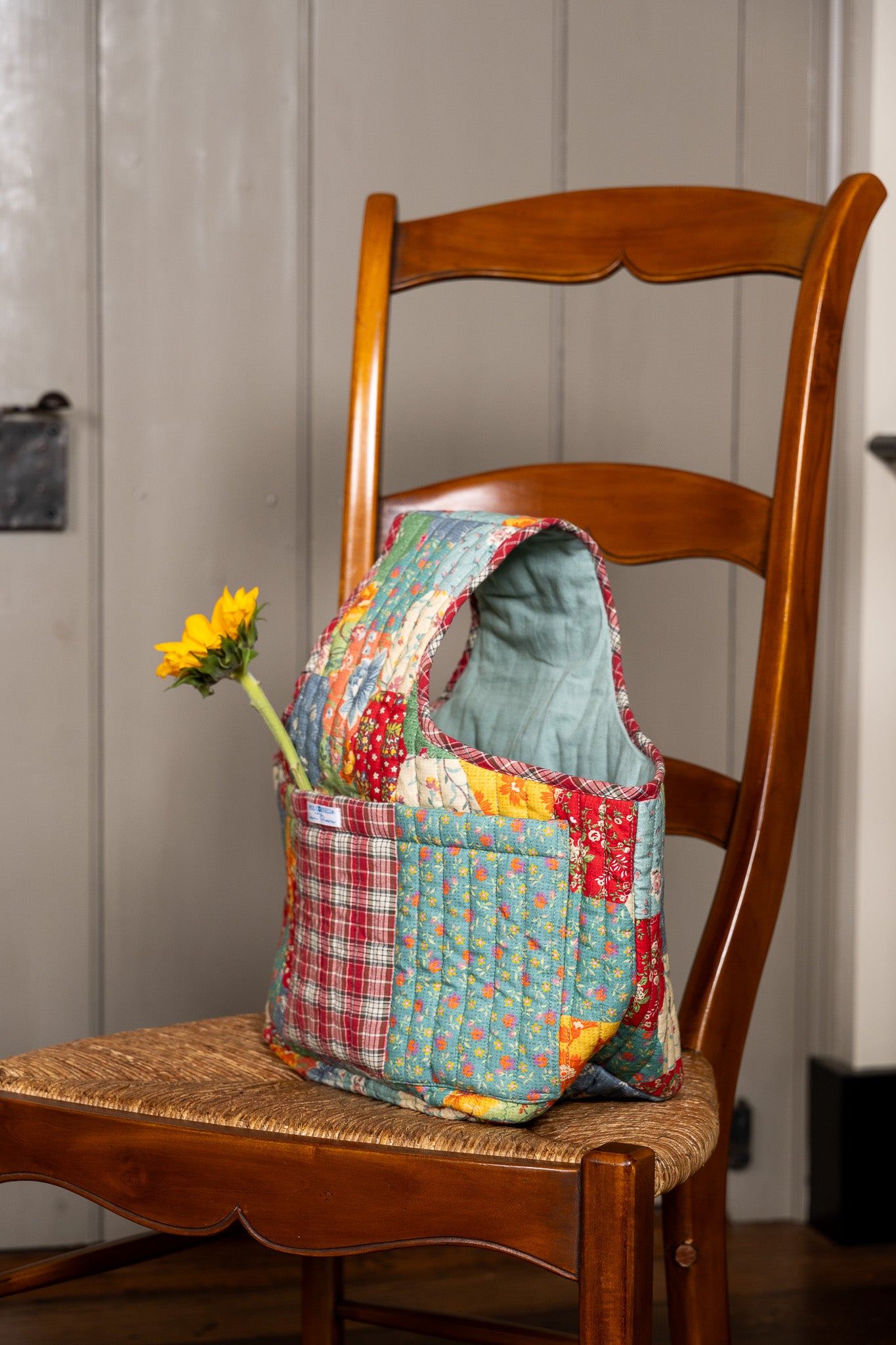 County Fair Quilted Project Bag
