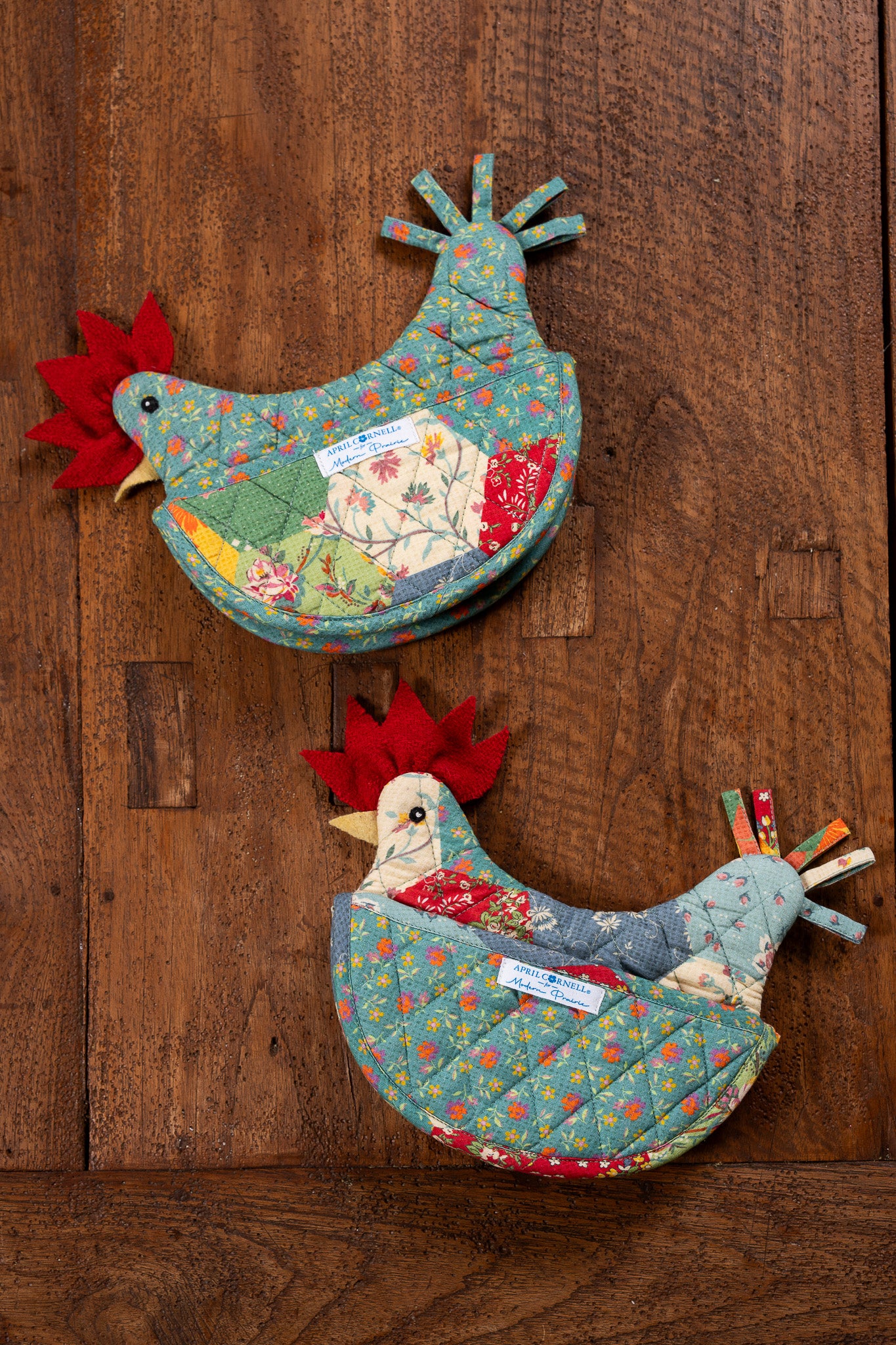 County Fair Happy Hen Pot Holder, Set of 2