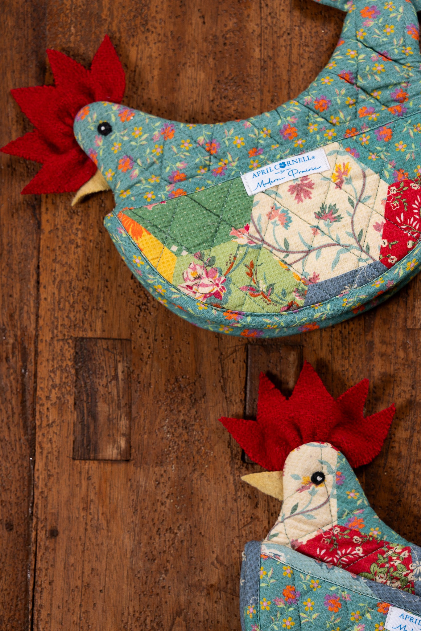 County Fair Happy Hen Pot Holder, Set of 2