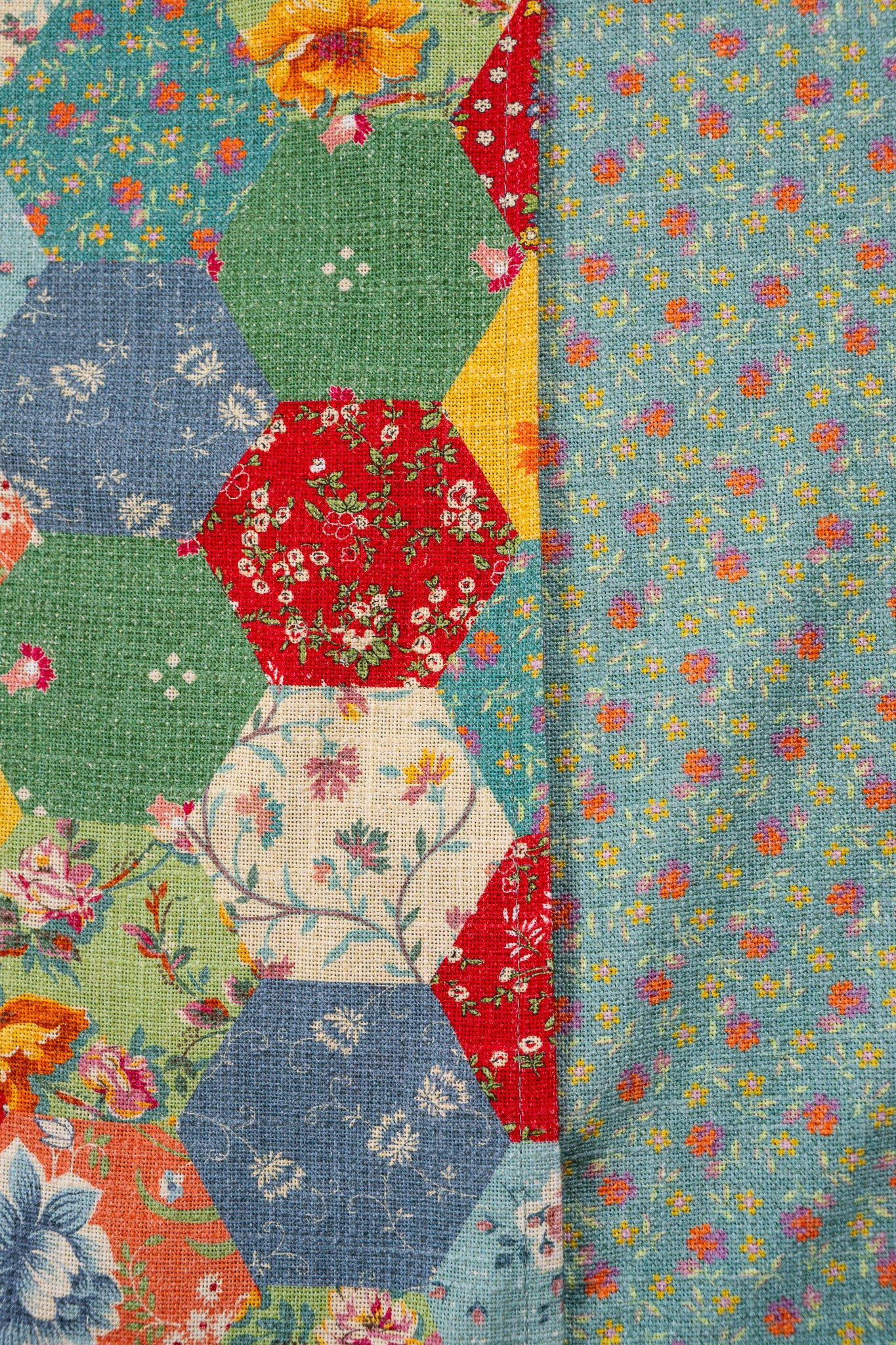 County Fair Button Tea Towels, Set of 2