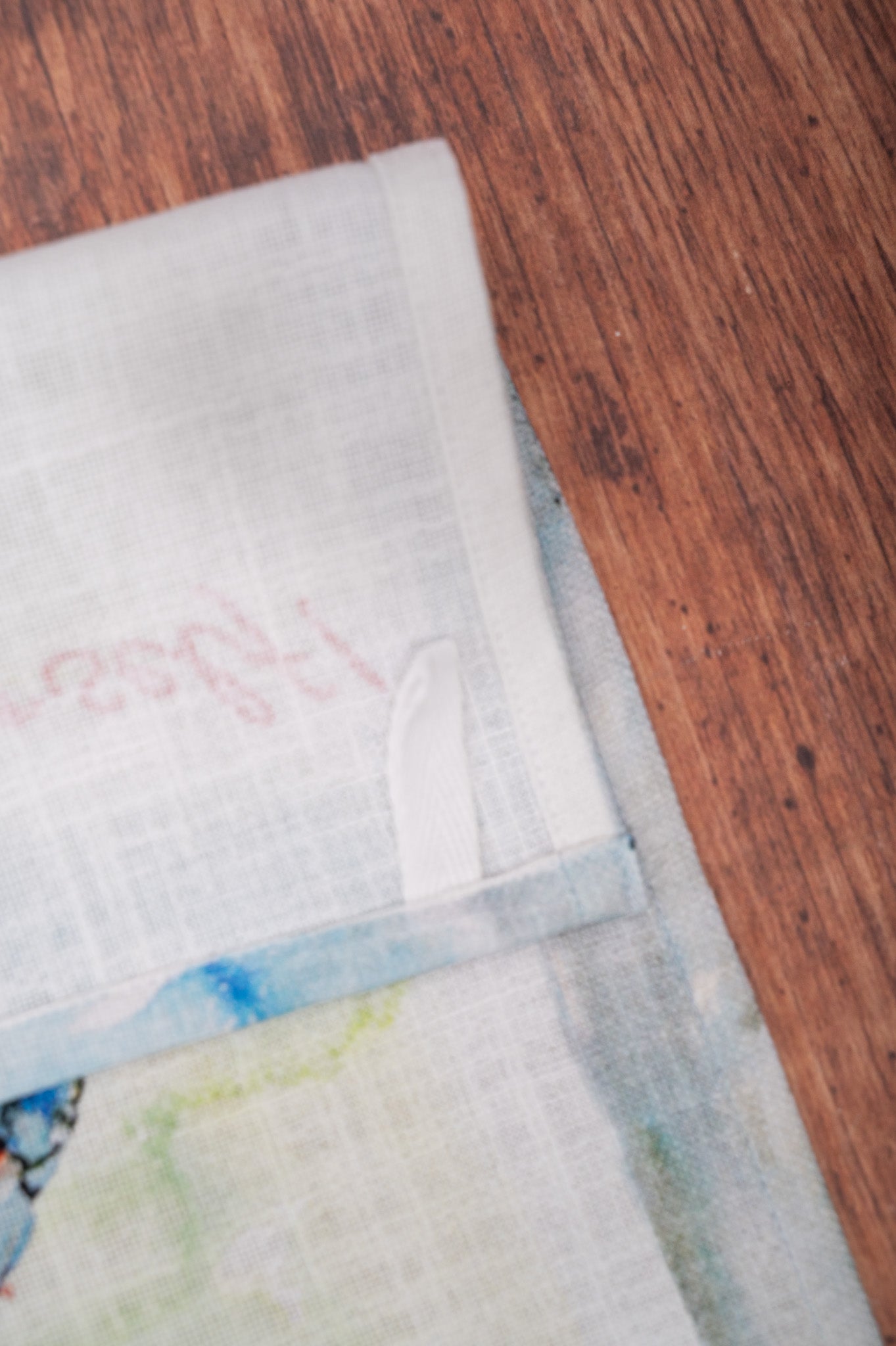 Feeling Crabby Watercolor Tea Towel