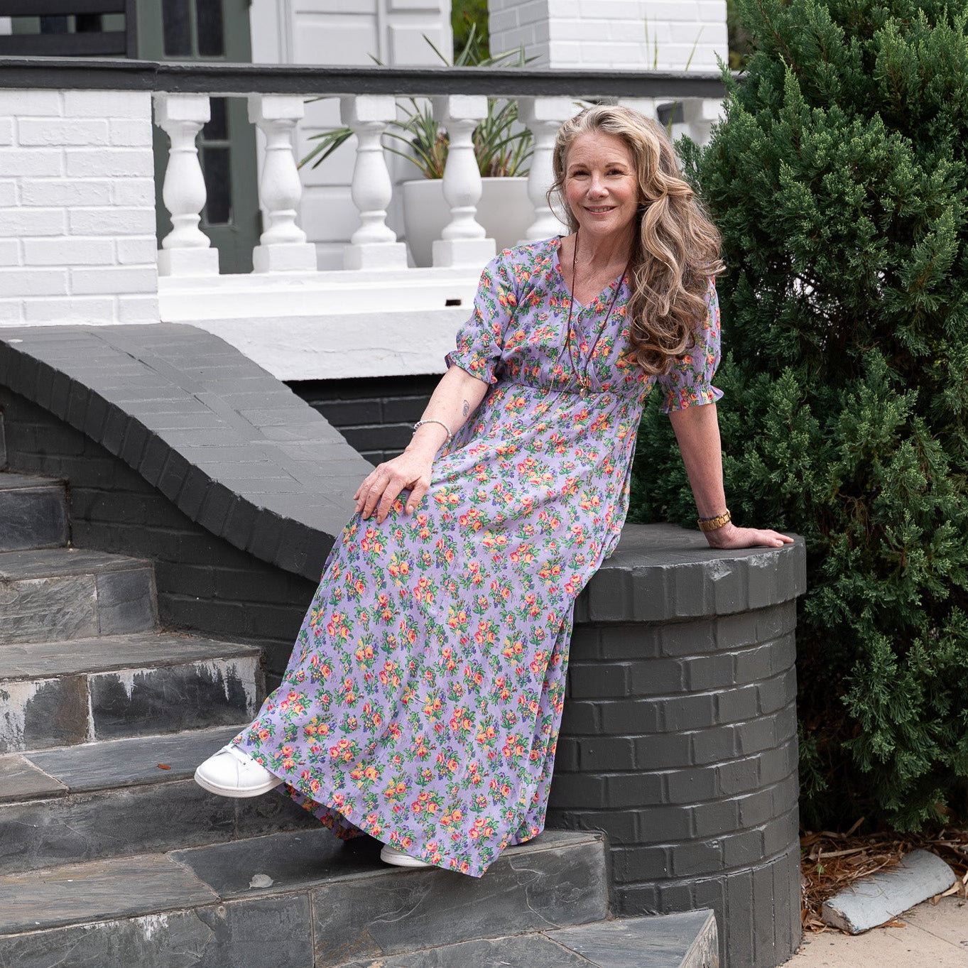 bohemian garden dress Carmel by the Sea Bohemian Dress