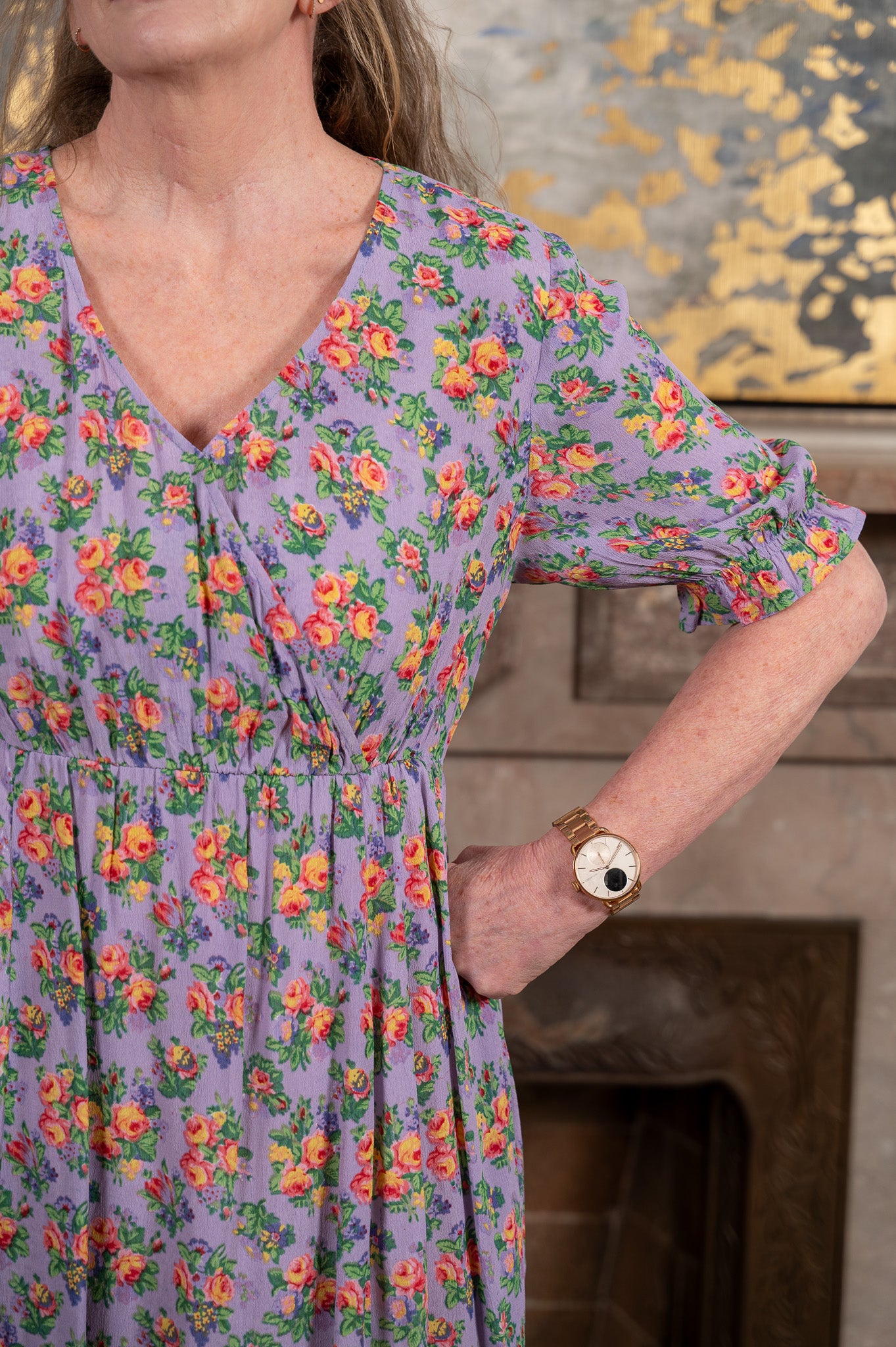 The Elizabeth Garden Dress | Blue Dress for Women