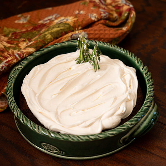 Emerald Fields Quiche Dish