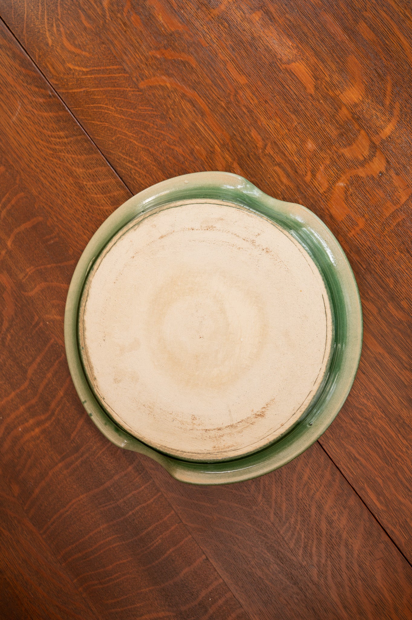 Emerald Fields Ceramic Handled Serving Platter