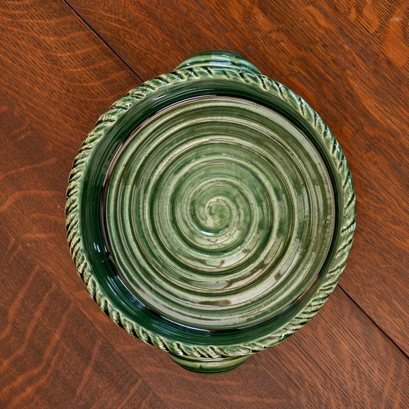 Emerald Fields Quiche Dish