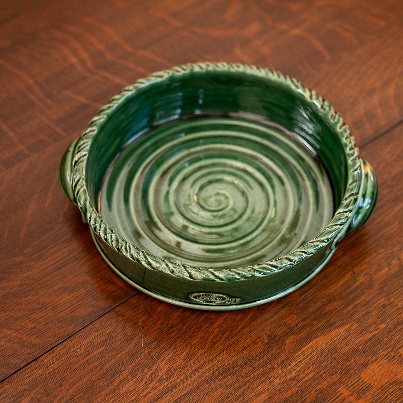 Emerald Fields Quiche Dish