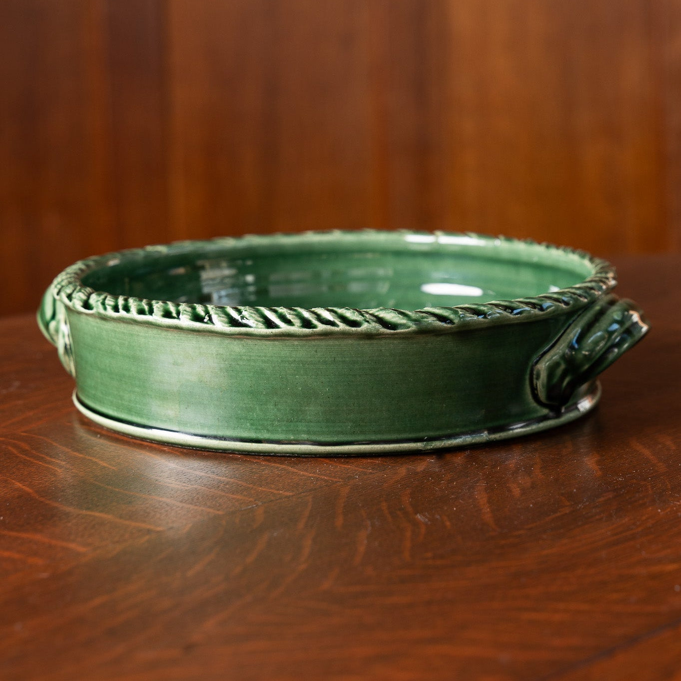 Emerald Fields Quiche Dish