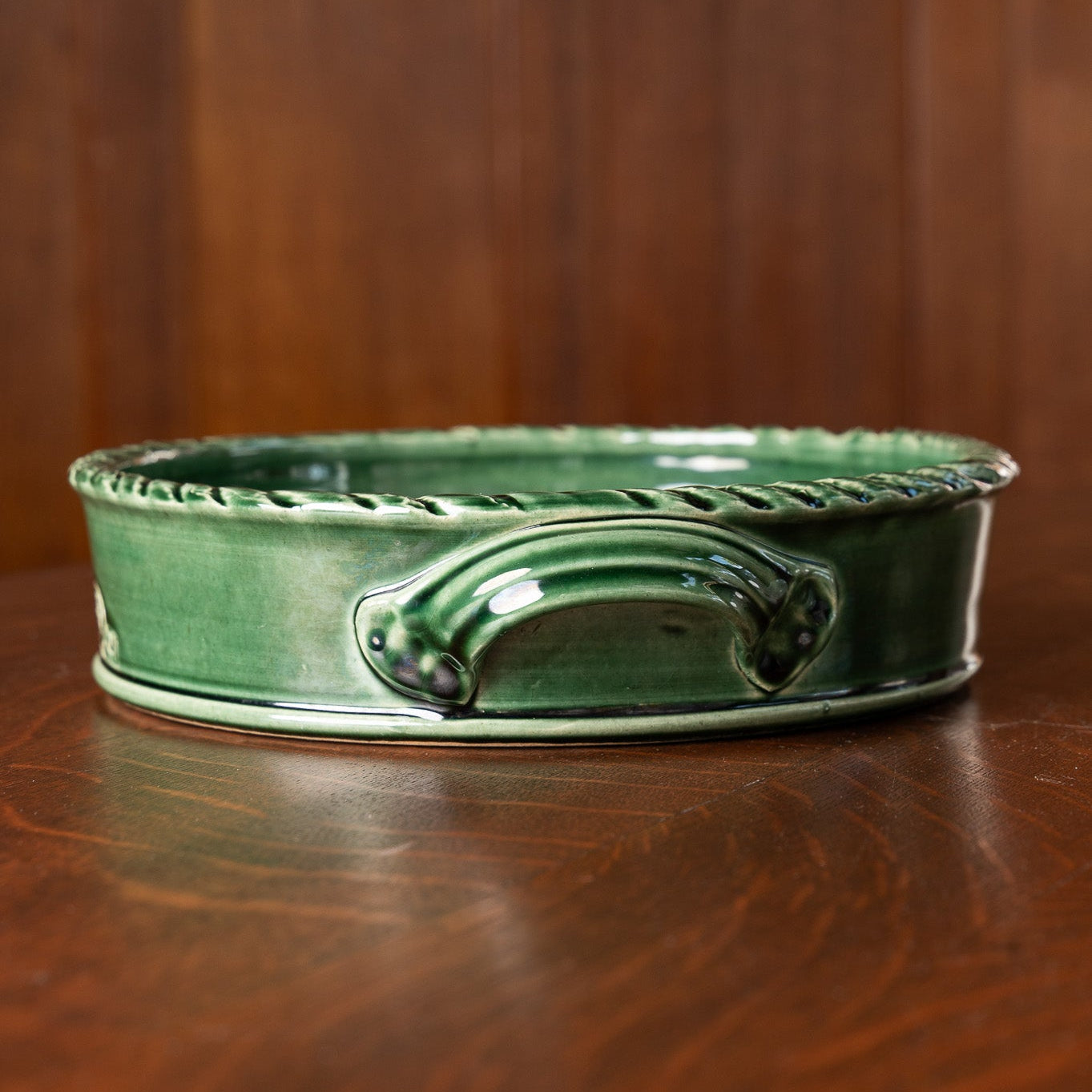 Emerald Fields Quiche Dish