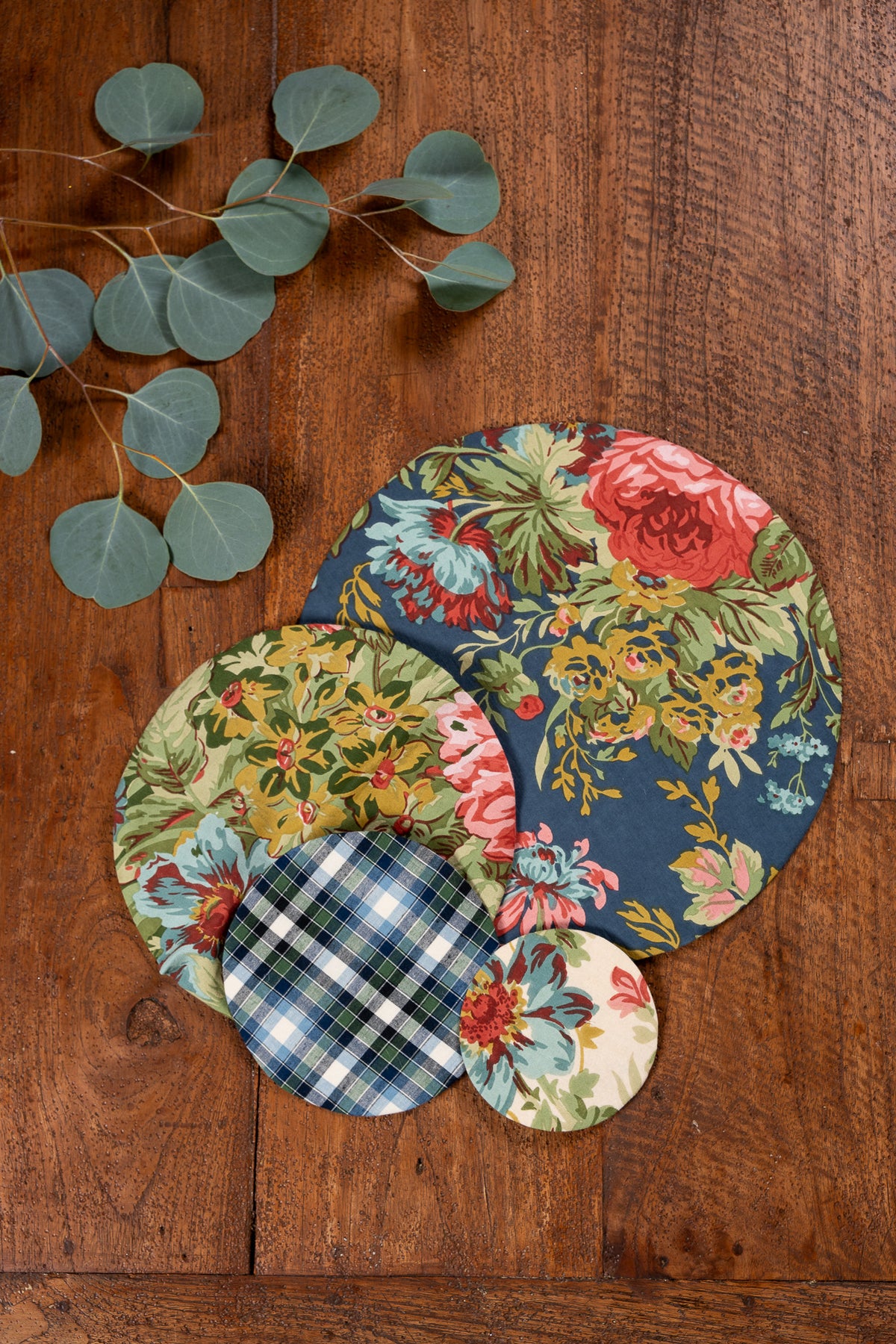 Eternal Rose Bowl Covers, Set of 4