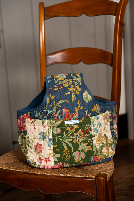 Eternal Rose Large Quilted Craft Bag