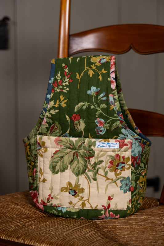 Eternal Rose Small Quilted Craft Bag