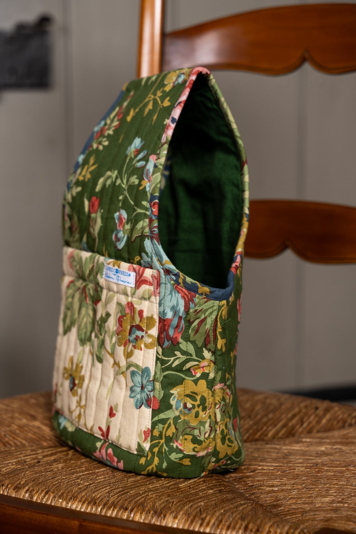 Eternal Rose Small Quilted Craft Bag